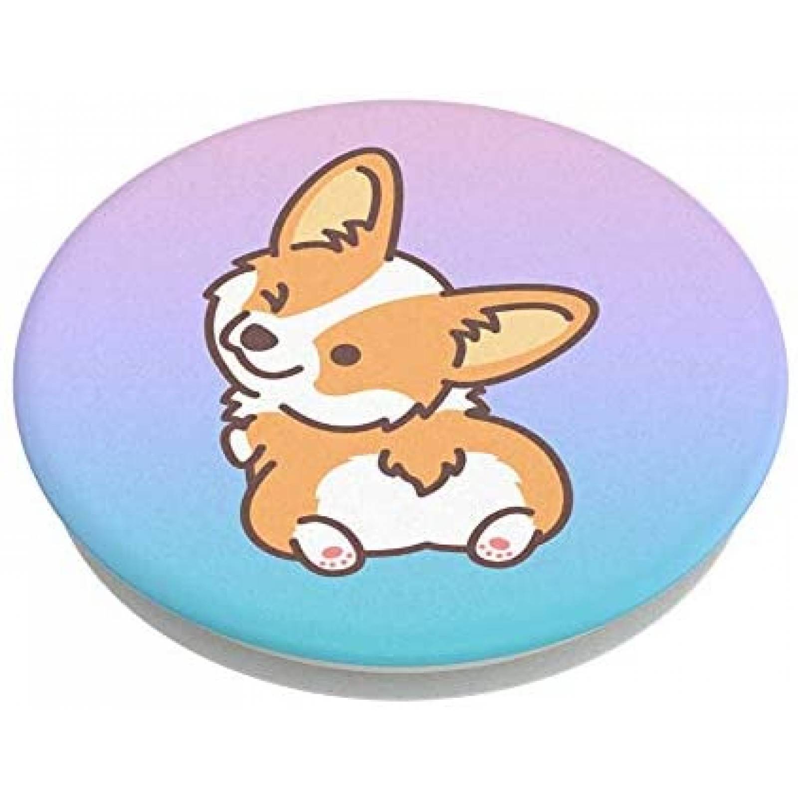 Popsocket PopSockets 804922 Telefono Perro Corgi -Morado