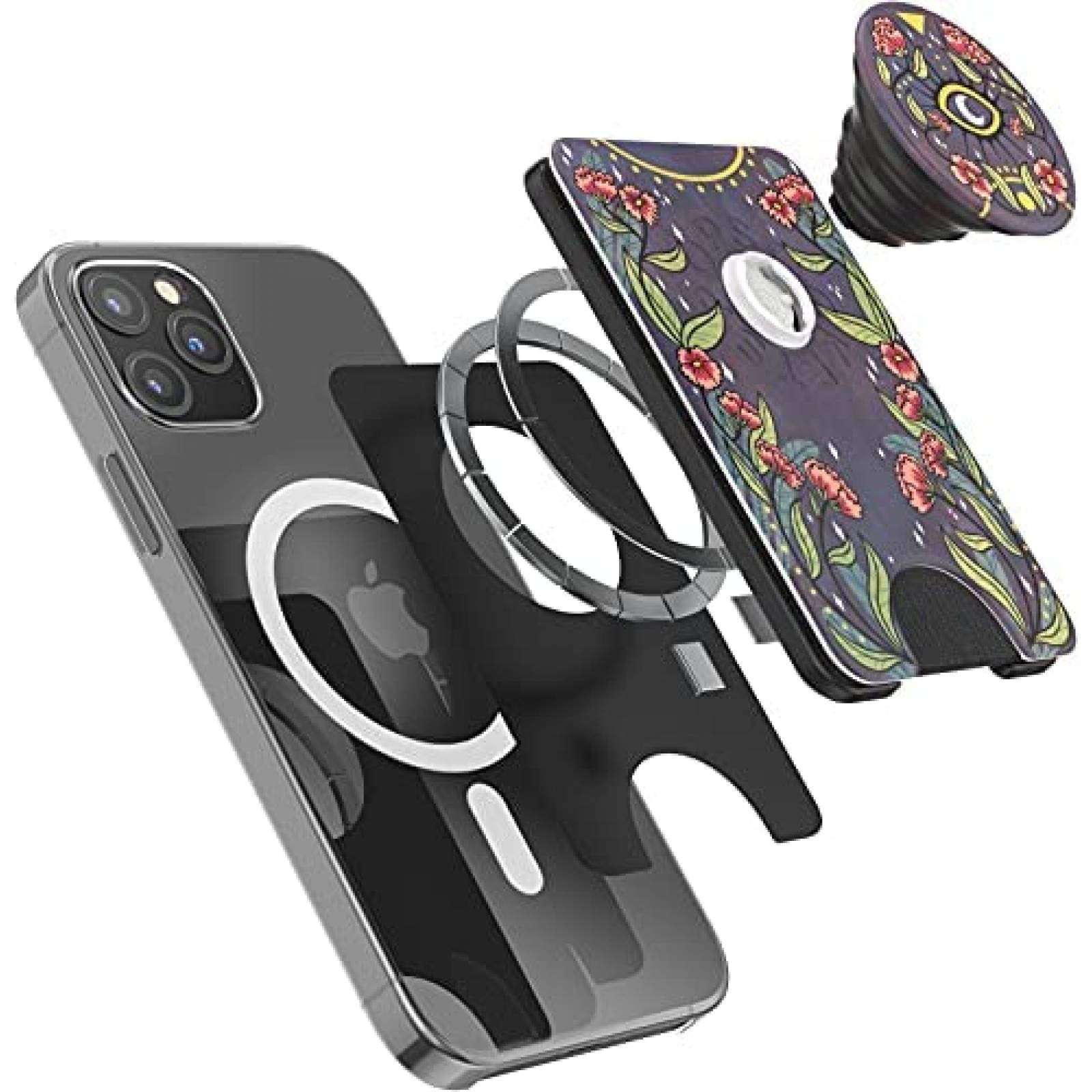 PopWallet PopSockets Floral bohemia magnetico -Colorido