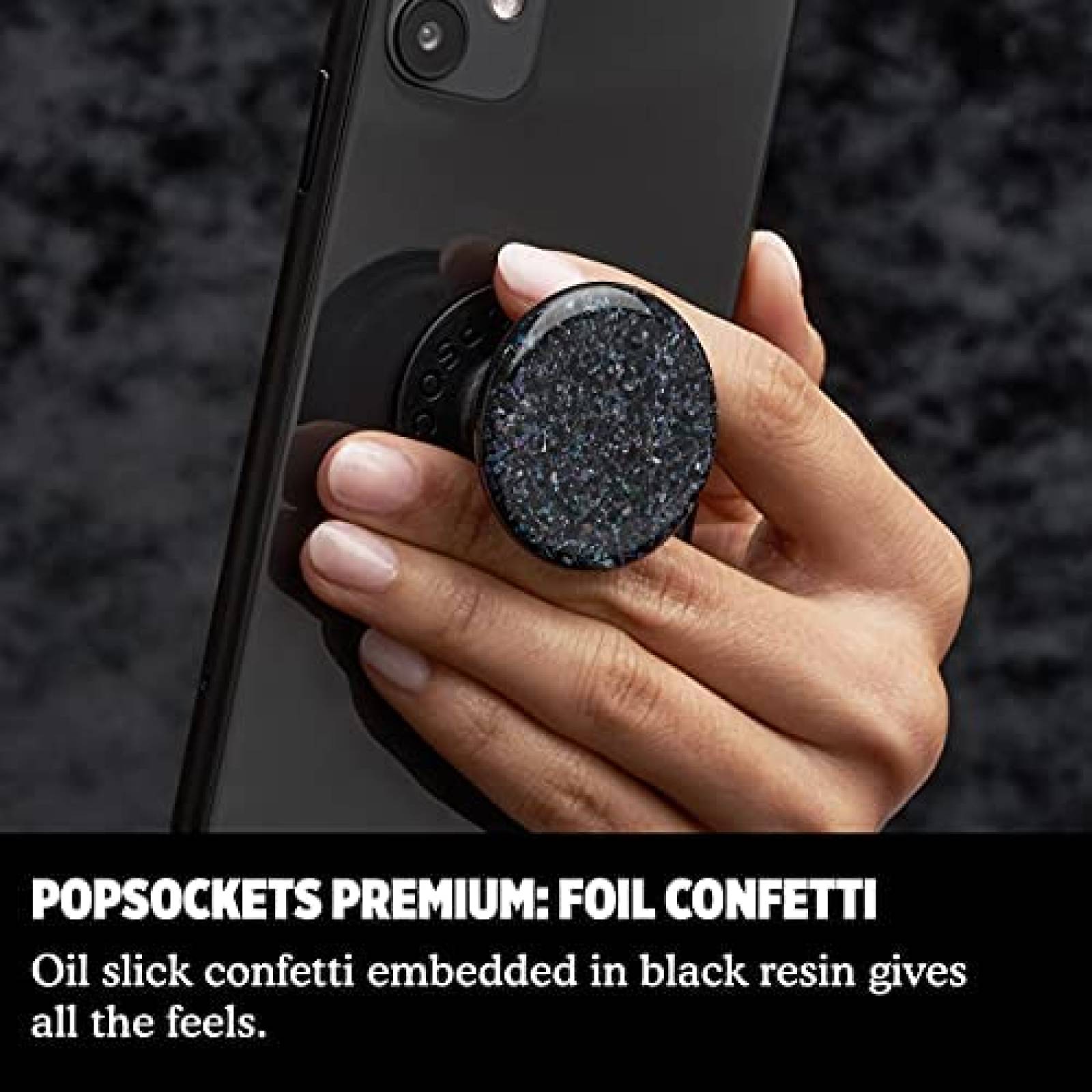 PopSocket PopSockets 803752 Confetti Recina -Negro