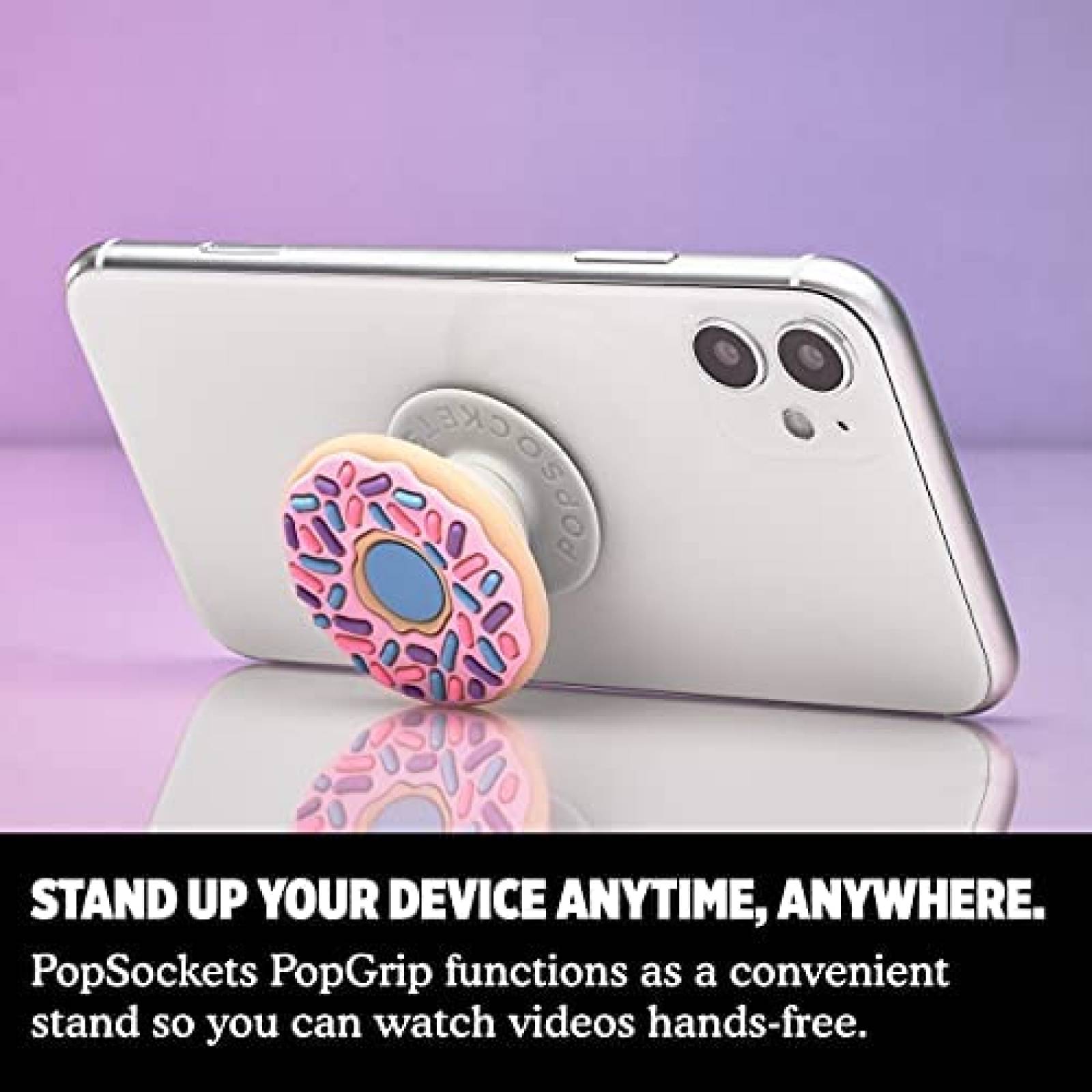 PopGrip PopSockets Popouts D'Ohnuts plegable -Rosa