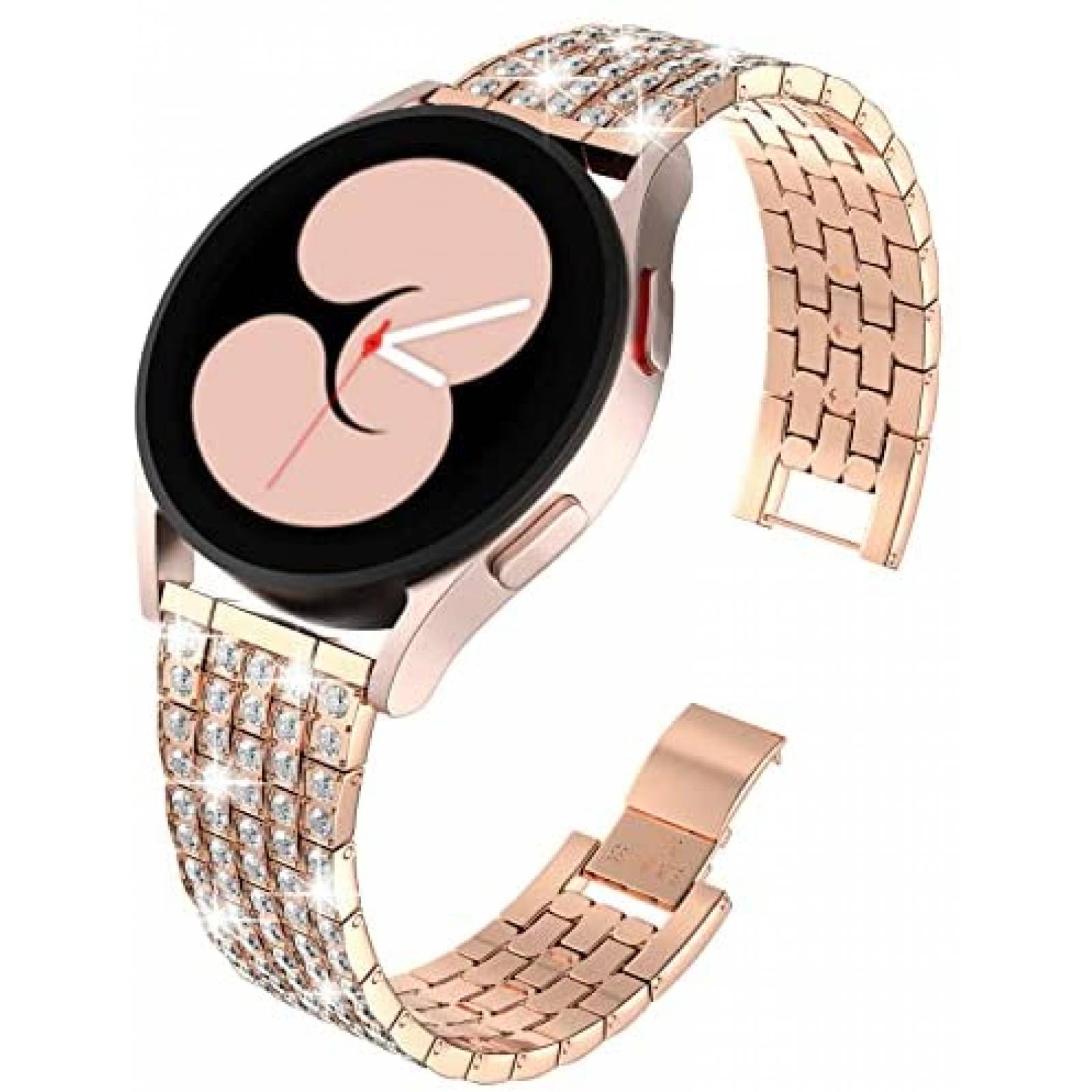 Correa para Samsung Galaxy Watch 4 QVLANG con diamantes