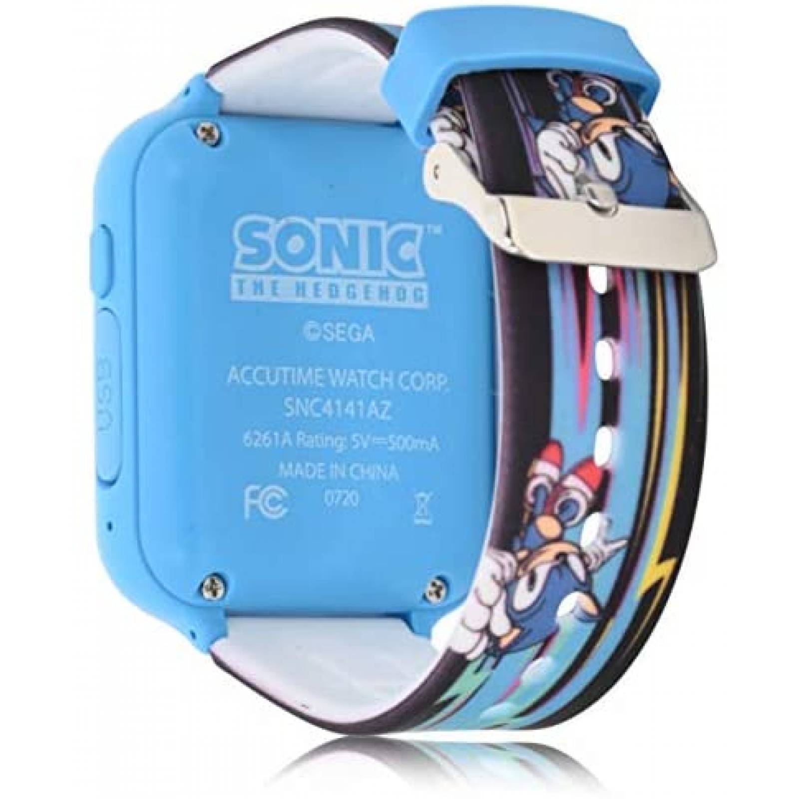Reloj Inteligente SEGA Sonic the Hedgehog para Nios -Azul