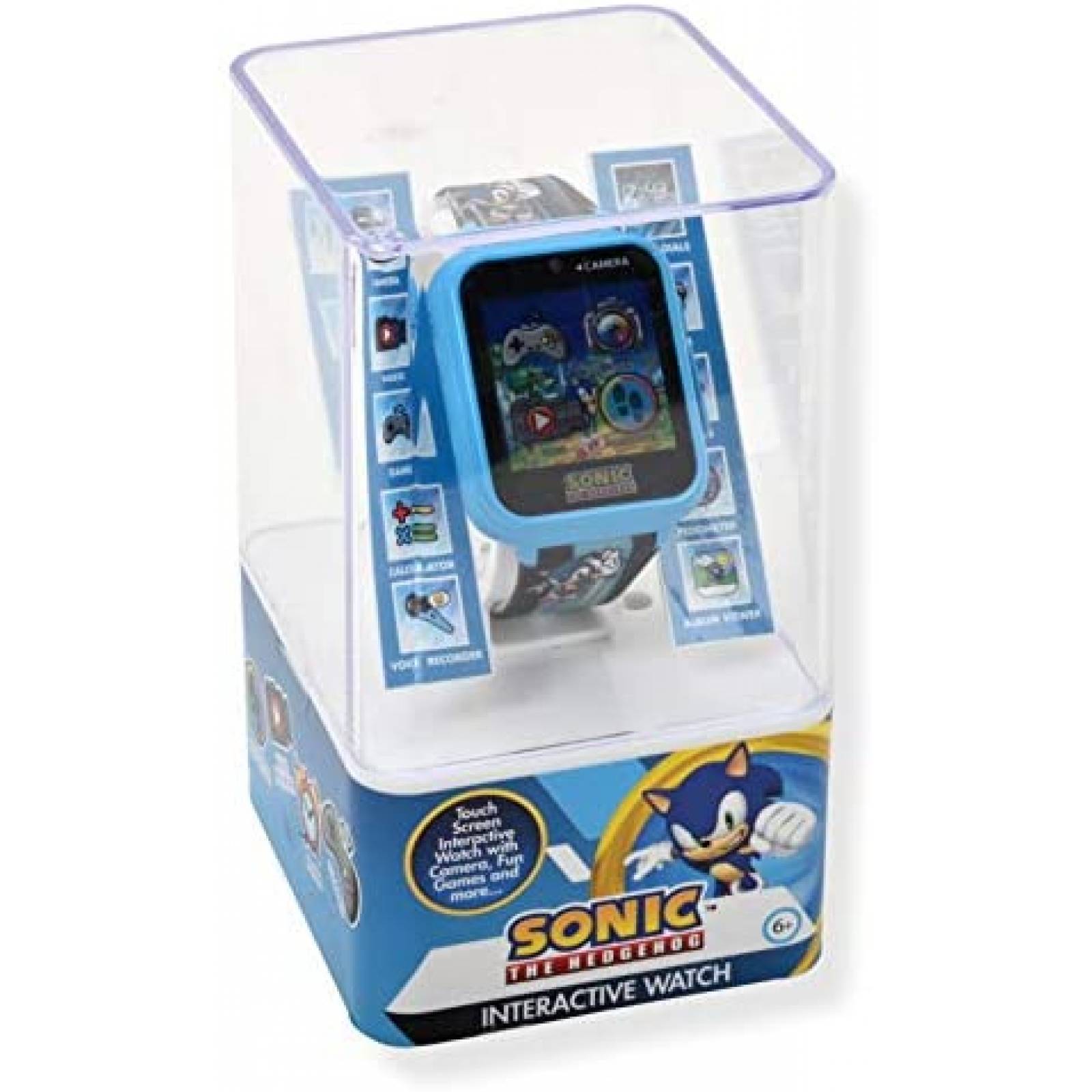 Reloj Inteligente SEGA Sonic the Hedgehog para Nios -Azul