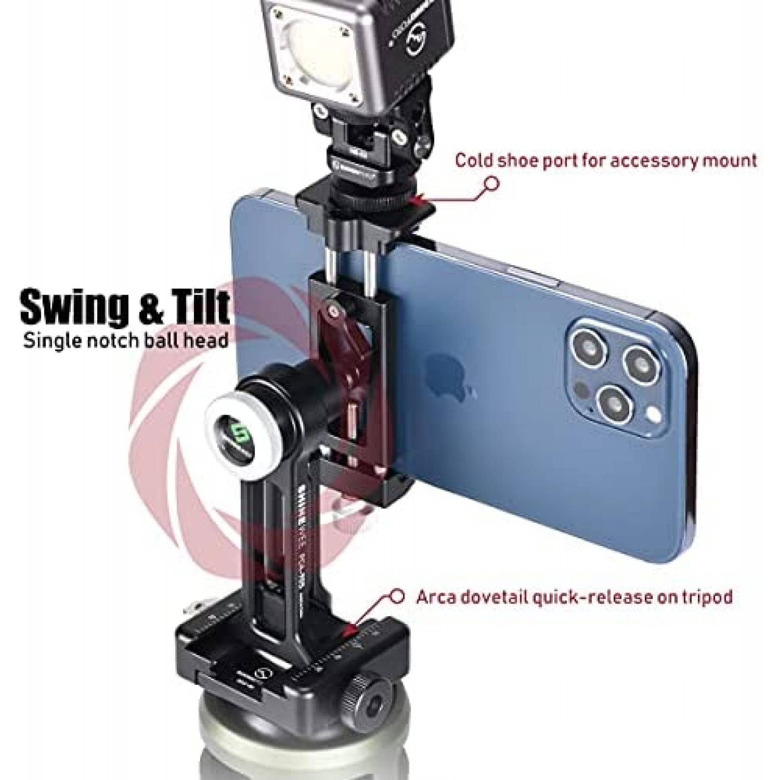 Soporte SHINEWEE para Celular con Montura para Accesorios