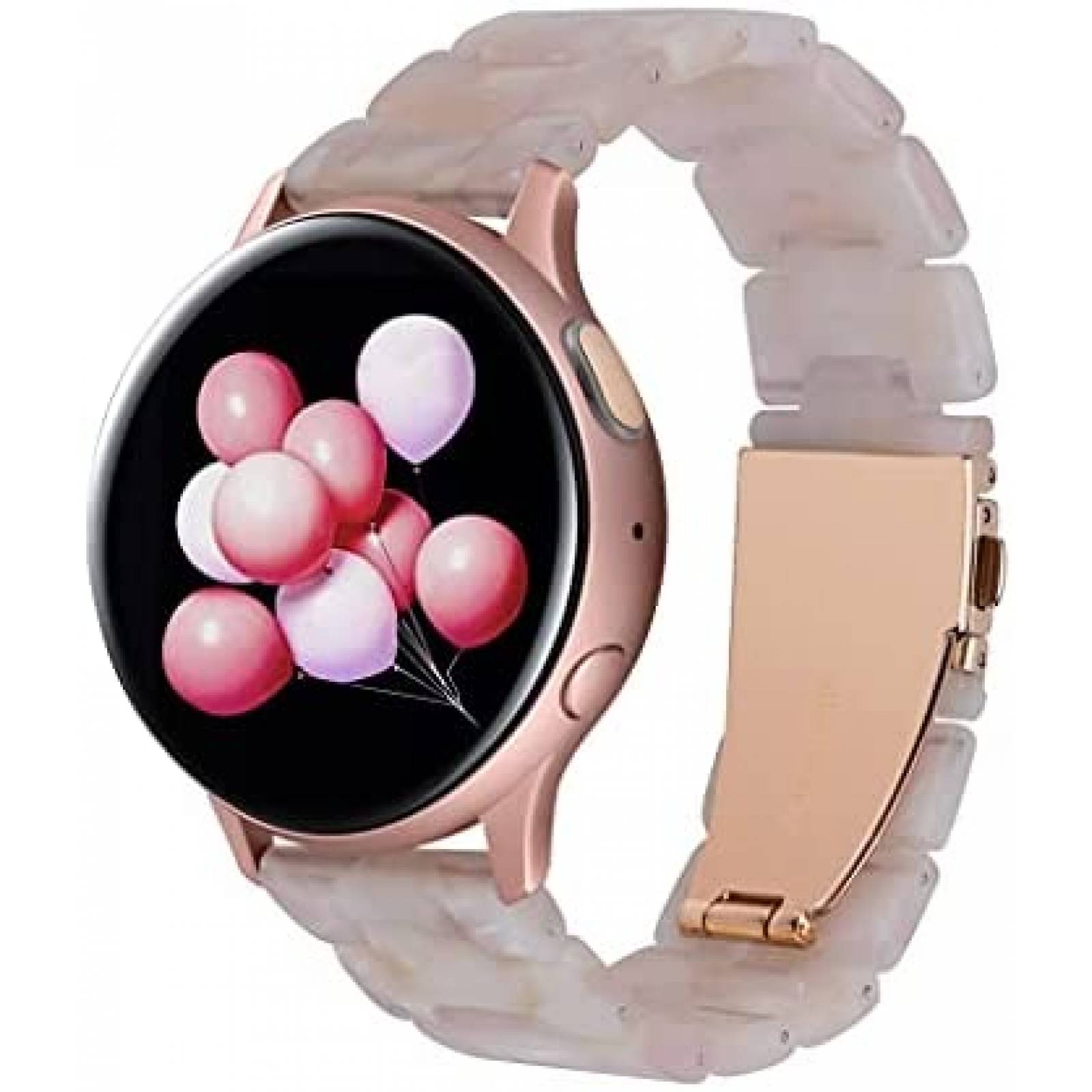 Correa smartwatch Wearlizer Galaxy Watch Active 2 44mm -Rosa