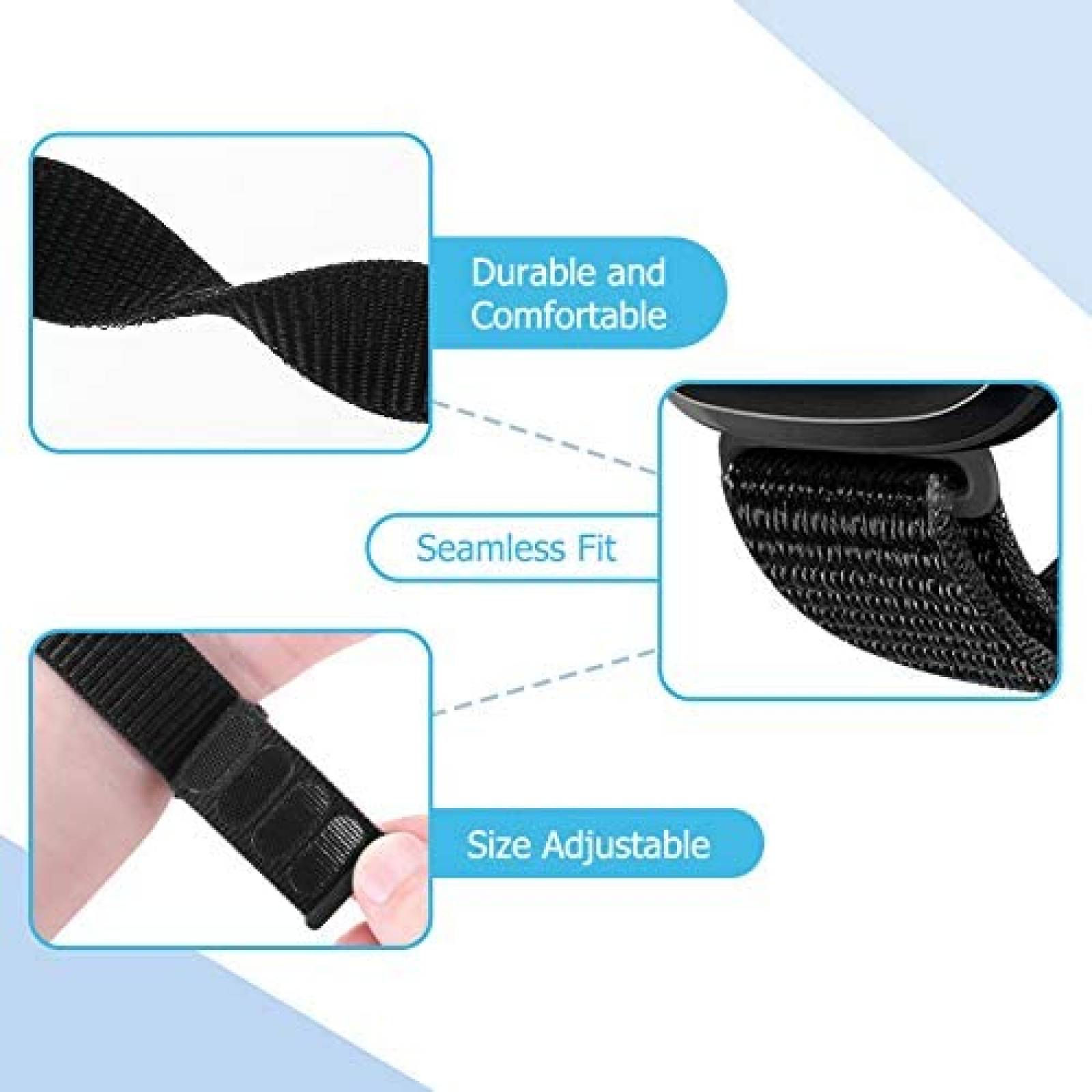 Correas para Fitbit Versa 3/Fitbit Sense XFYELE deportiva