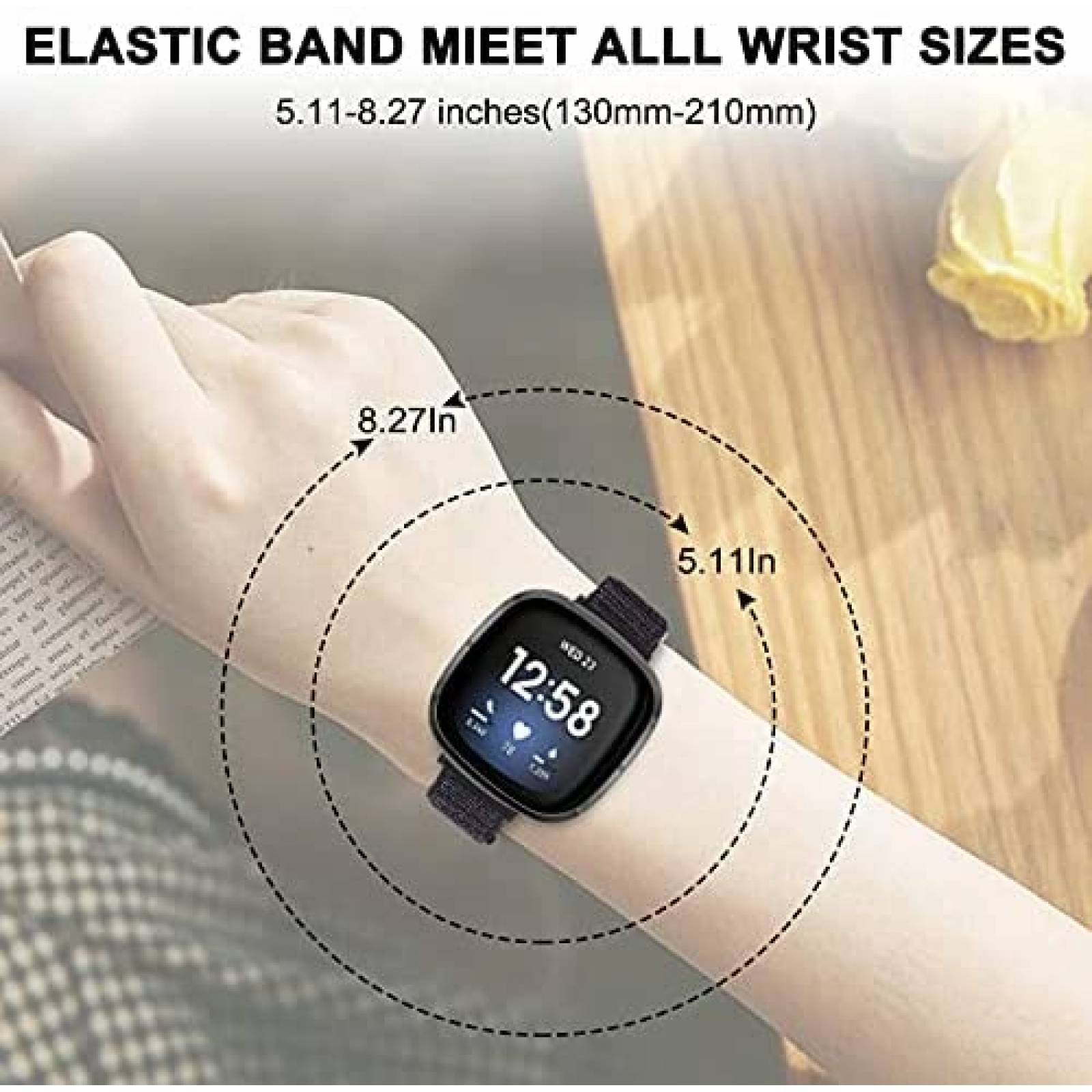 Correas para Fitbit Versa 3/Fitbit Sense XFYELE deportiva