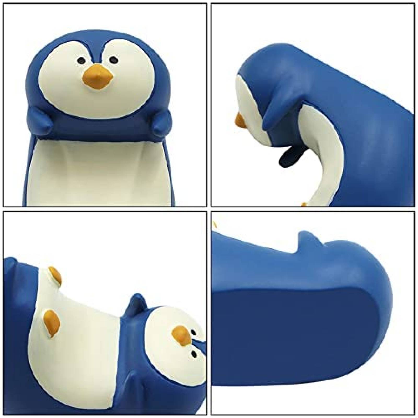 Soporte para celular ZGMYC de pingino decoracion -Azul