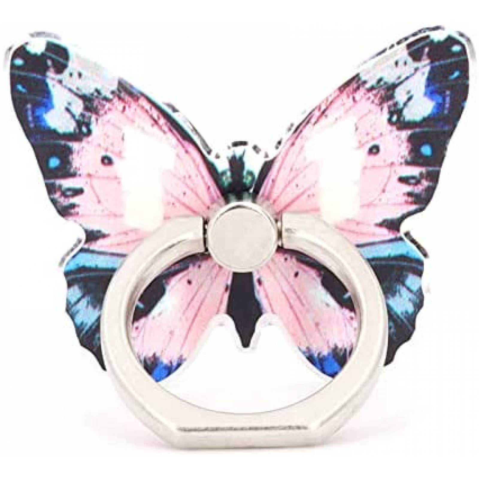 Soporte de Agarre Acyan Mariposa para Celular -Multicolor