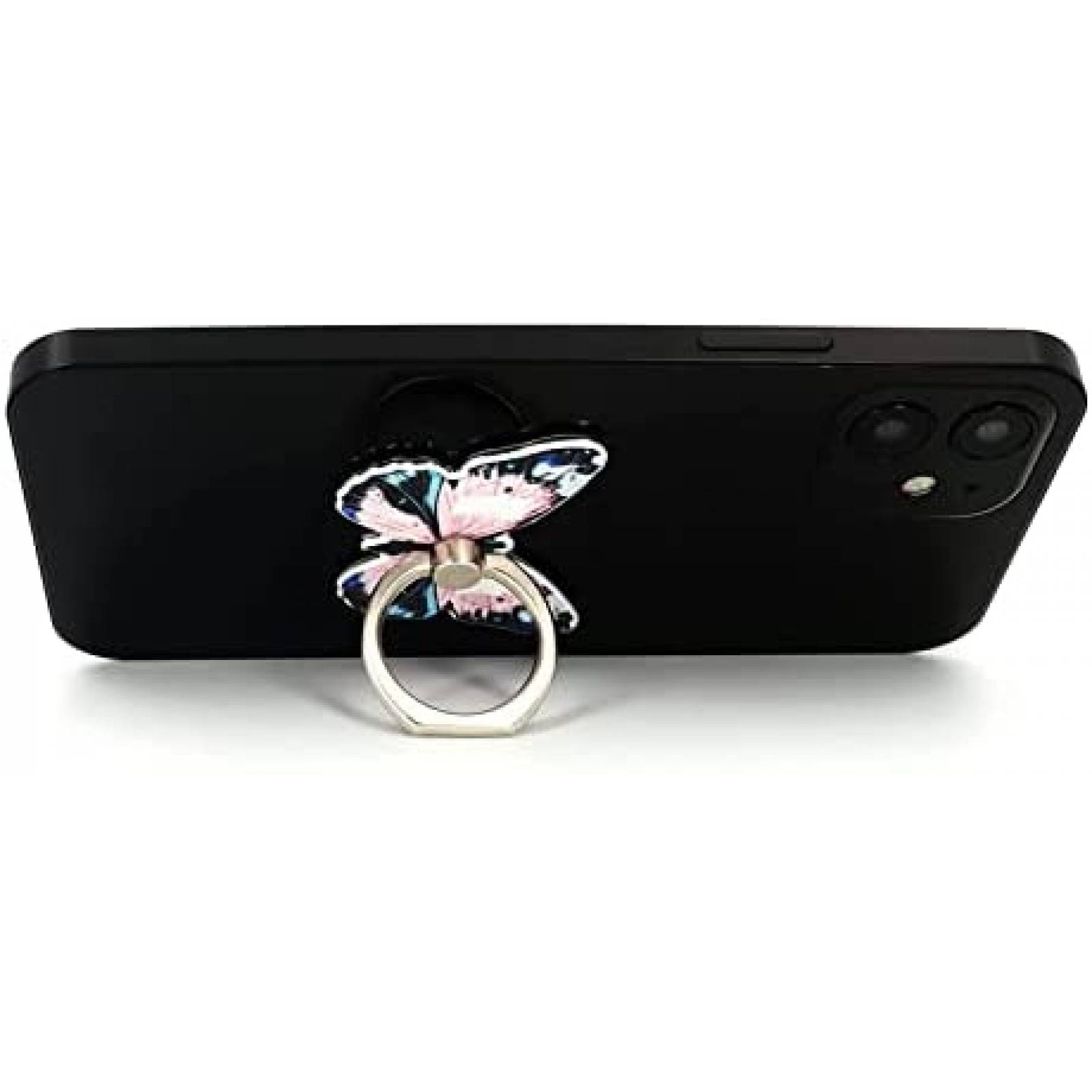 Soporte de Agarre Acyan Mariposa para Celular -Multicolor
