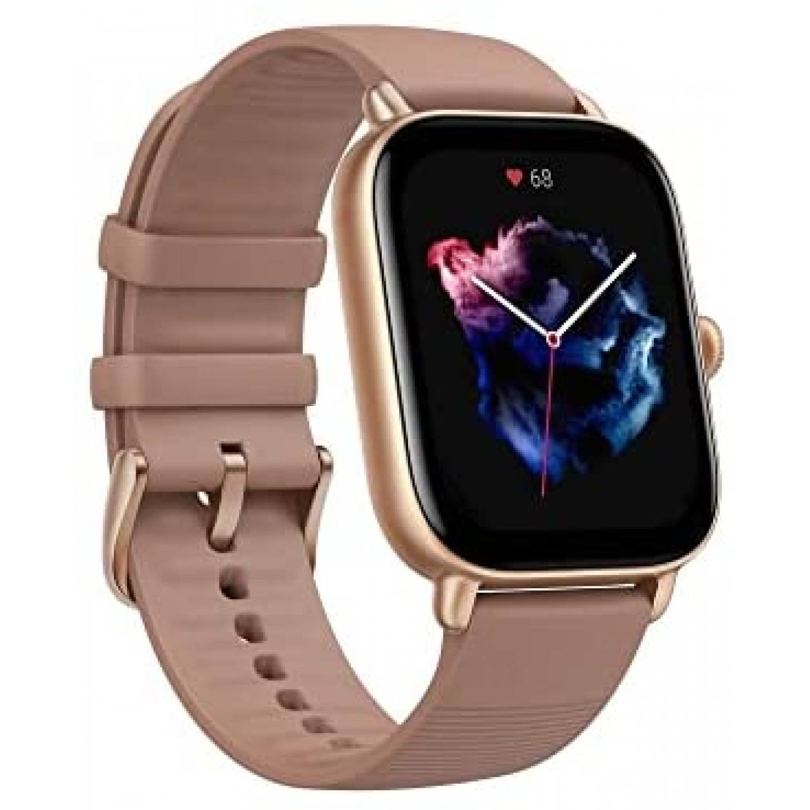 Reloj Inteligente Amazfit GTS 3 GPS AMOLED -Terra Rosa