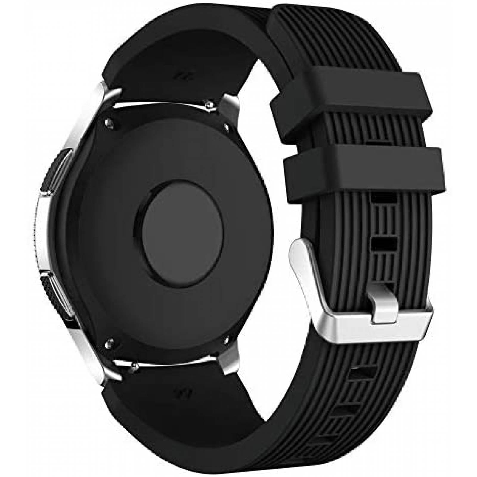 Paquete Correas Anrir para Samsung Galaxy Watch -Negro