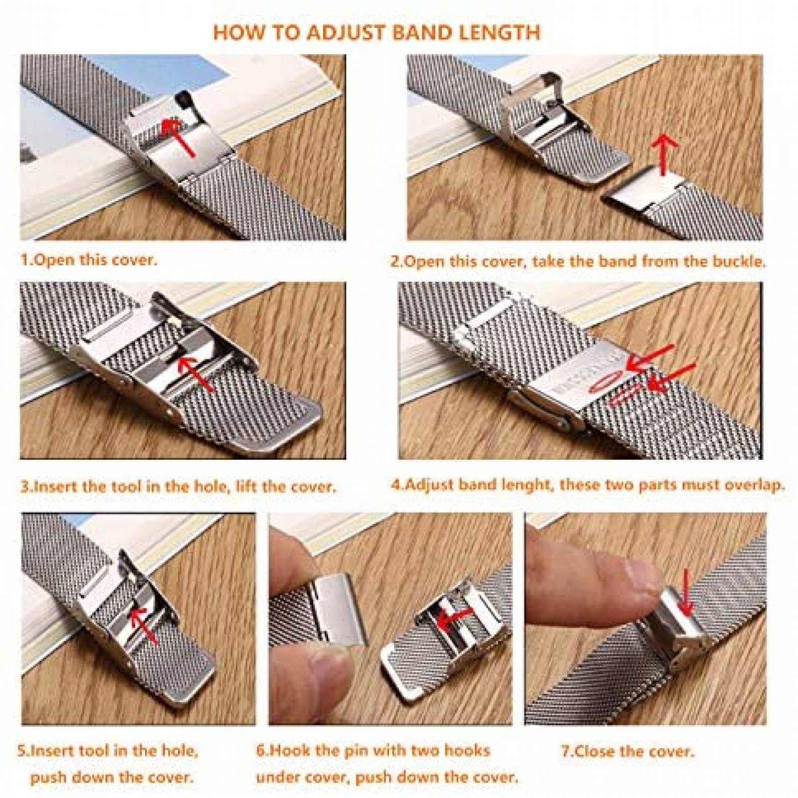 Paquete Correas Anrir para Samsung Galaxy Watch -Negro