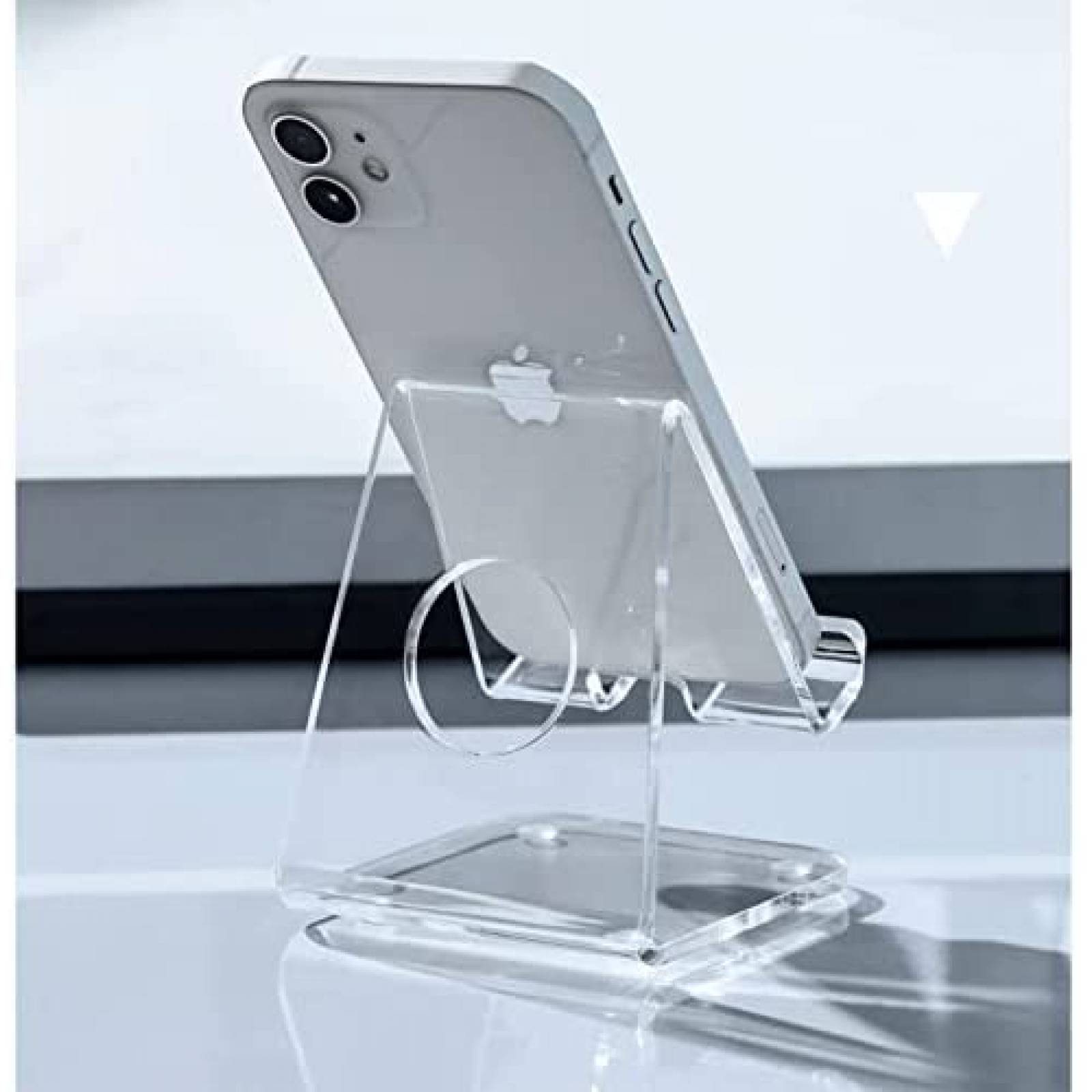 Soporte DesingComfort De Acrilico Para Celular -Transparente