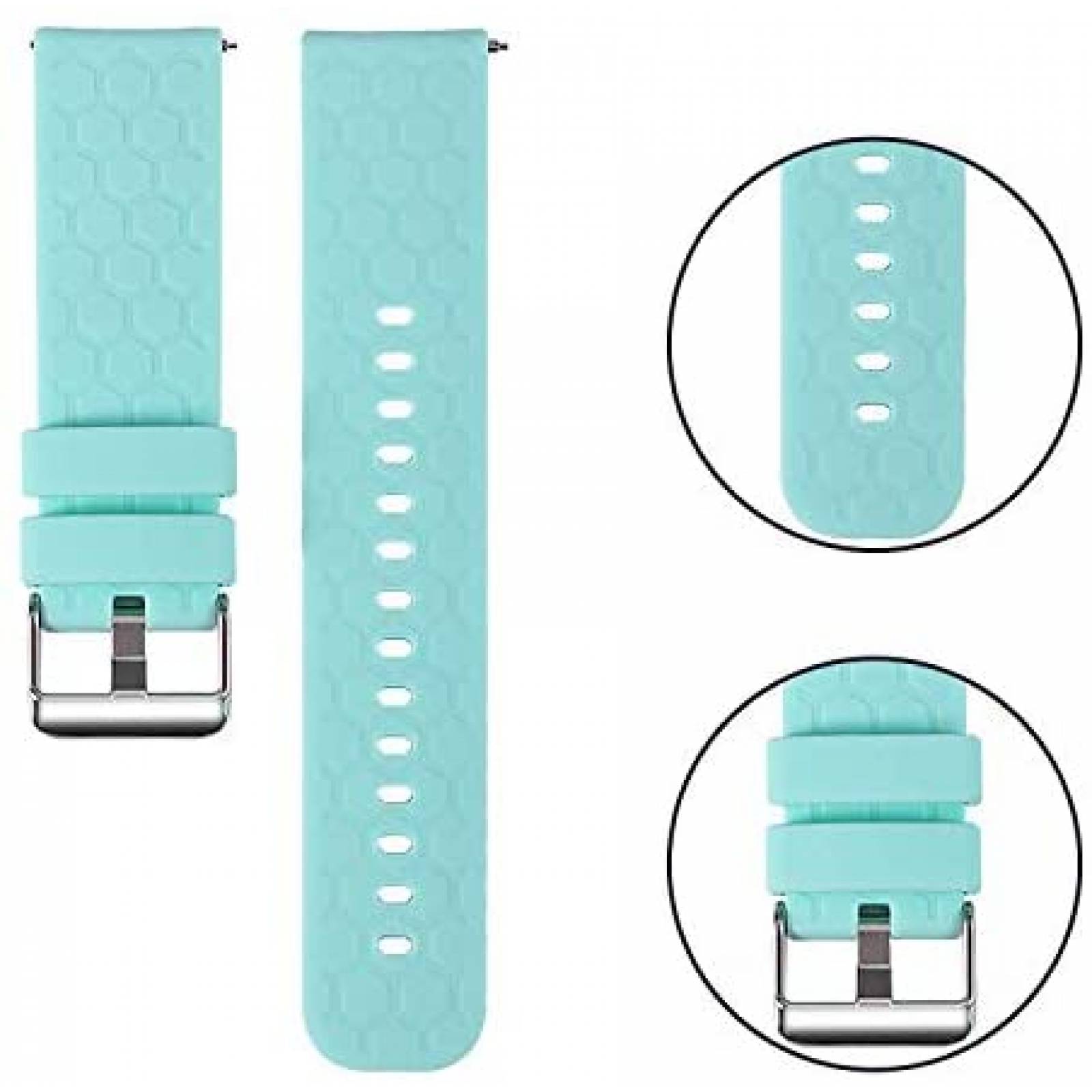 Correa E ECSEM para Reloj AGPTEK LW11 6 Pzs -6 Colores