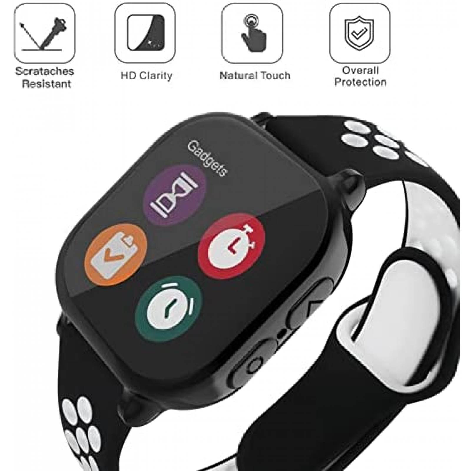 Carcaza smartwatch GEORDGY Gizmo Watch 2 Resistente TPU