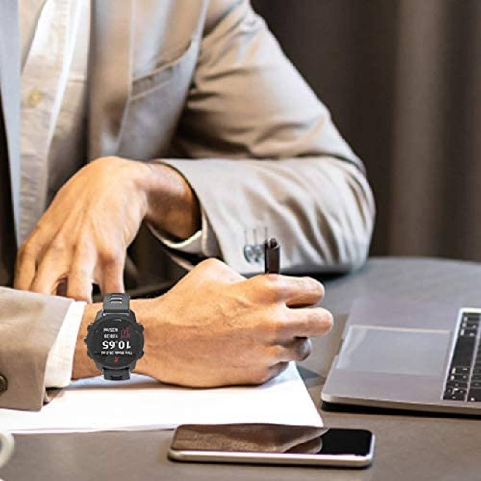 Correa ISABAKE para Samsung Gear S3 Frontier -Negro