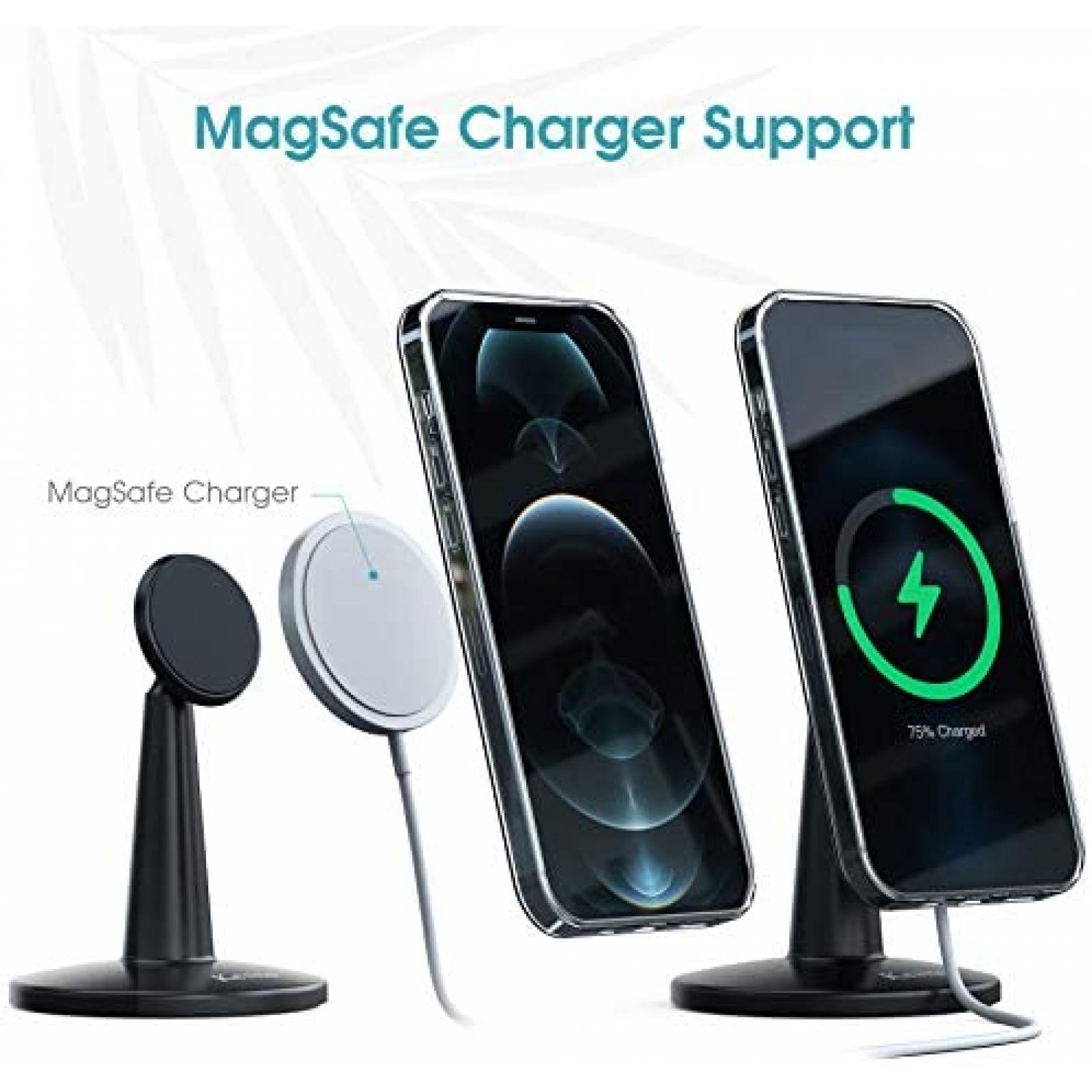 Soporte Kesito Magnetico De Escritorio Para Celular -Negro