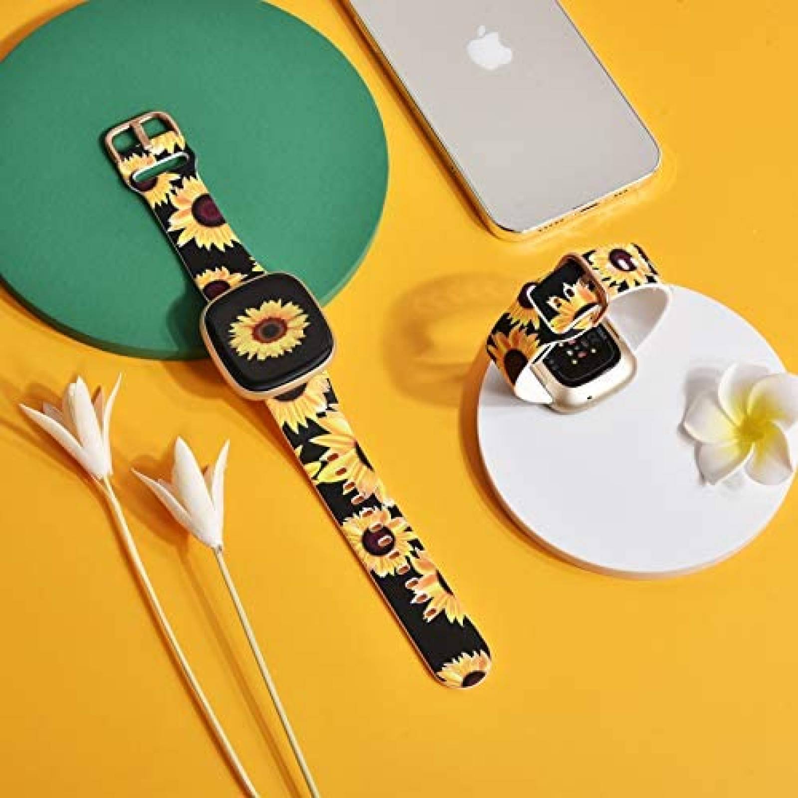 Correa smartwatch KOREDA Fitbit Mujer 3 unidades Silicon