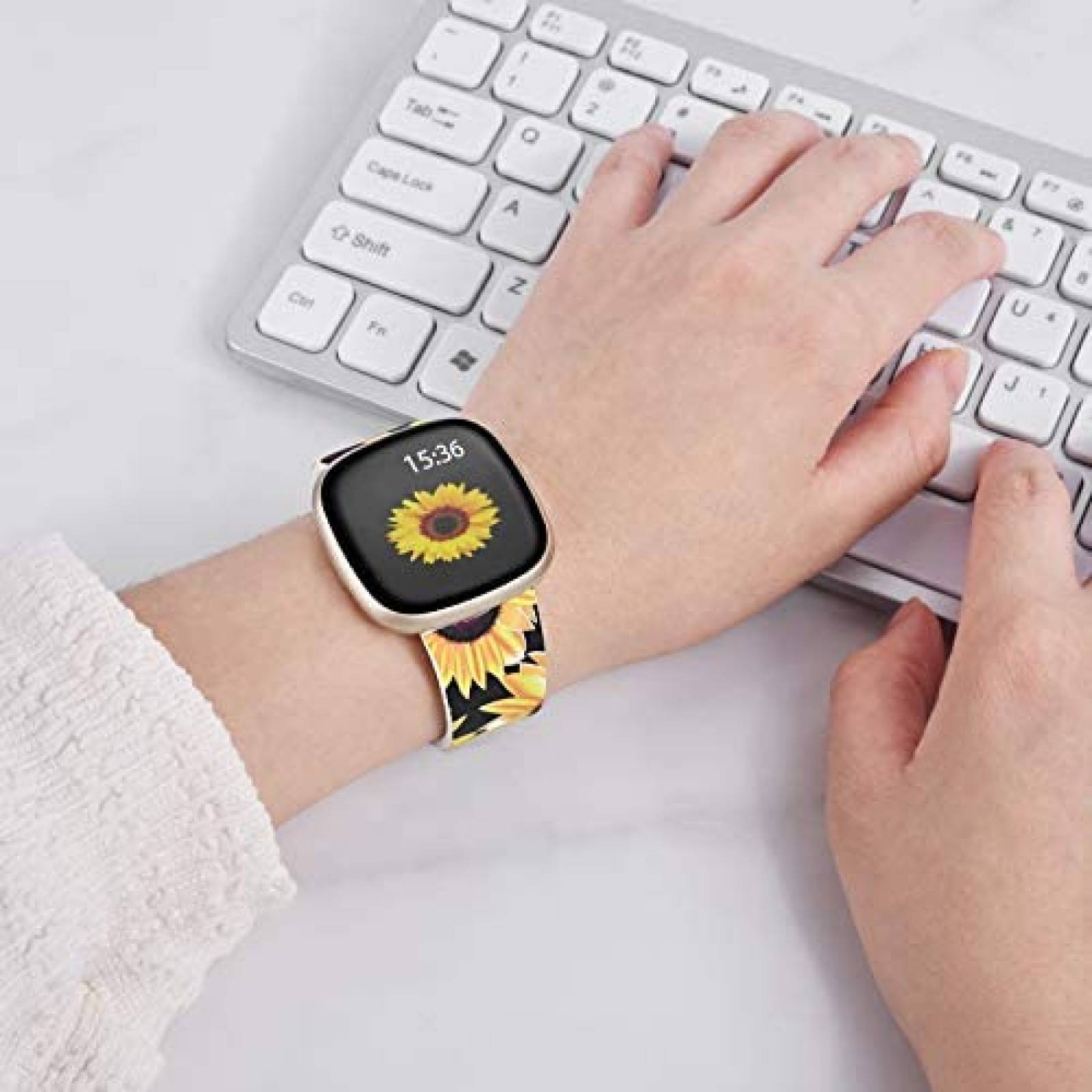 Correa smartwatch KOREDA Fitbit Mujer 3 unidades Silicon