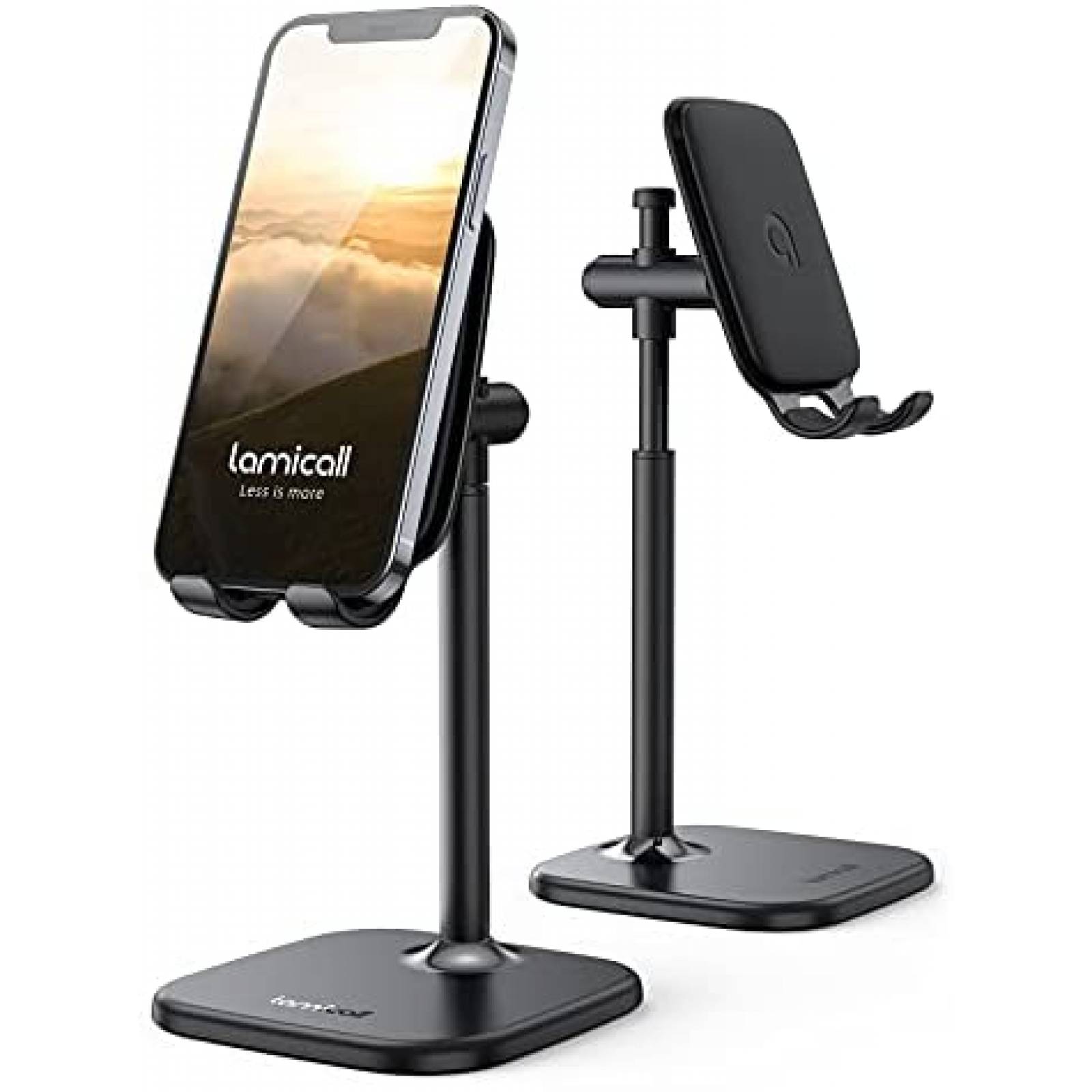 Soporte para Celular Lamicall de Altura Ajustable -Negro