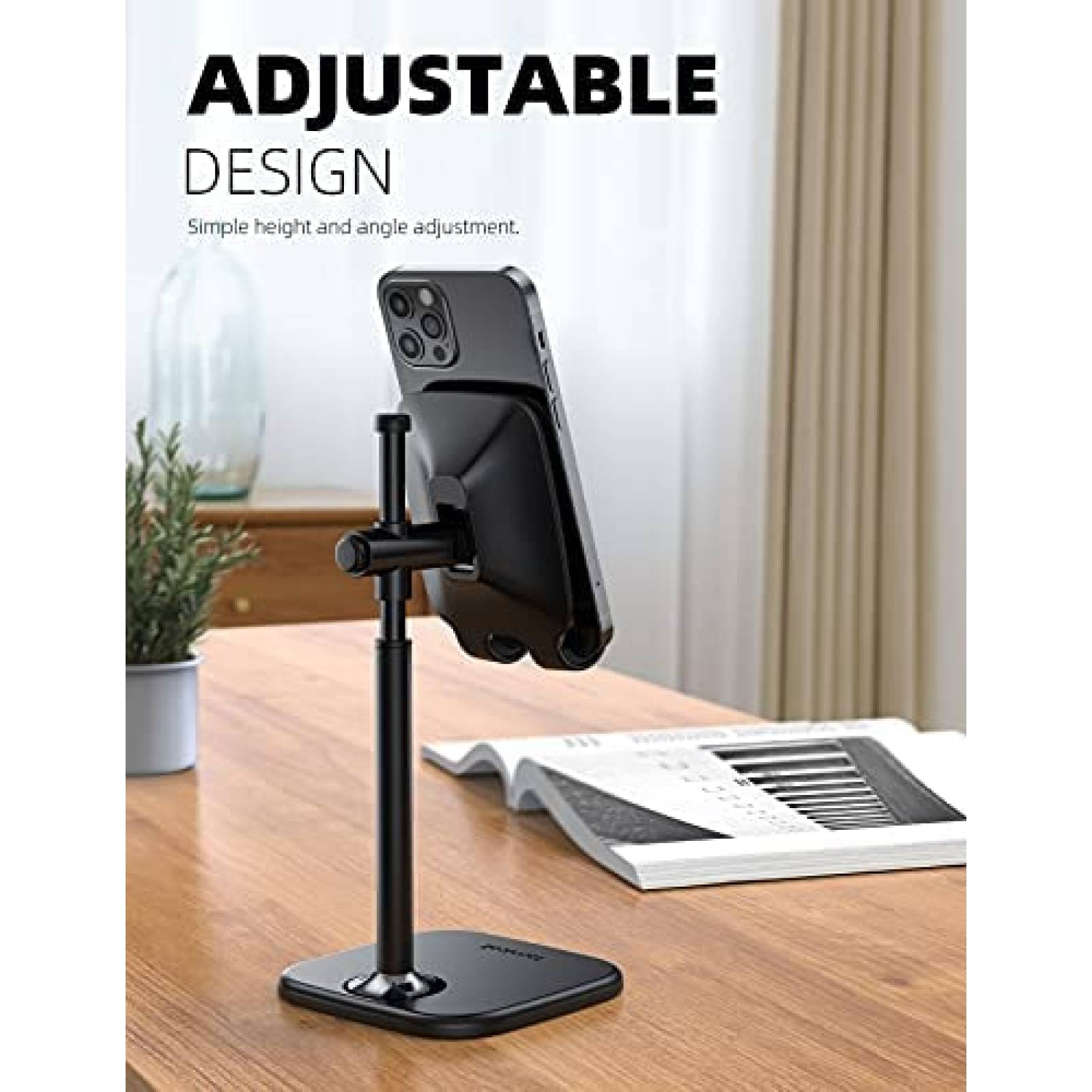 Soporte para Celular Lamicall de Altura Ajustable -Negro