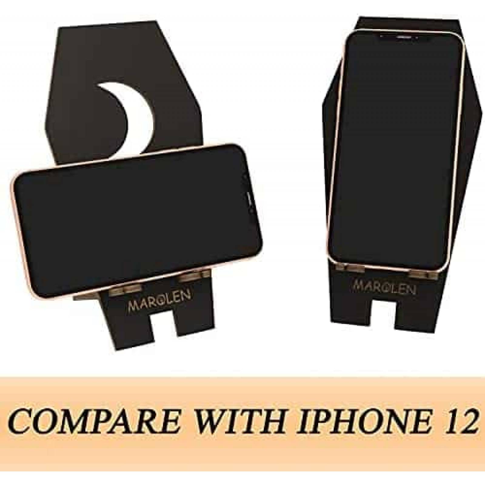 Soporte para Celular Marolen Diseo de Ataud 2pzas de Madera