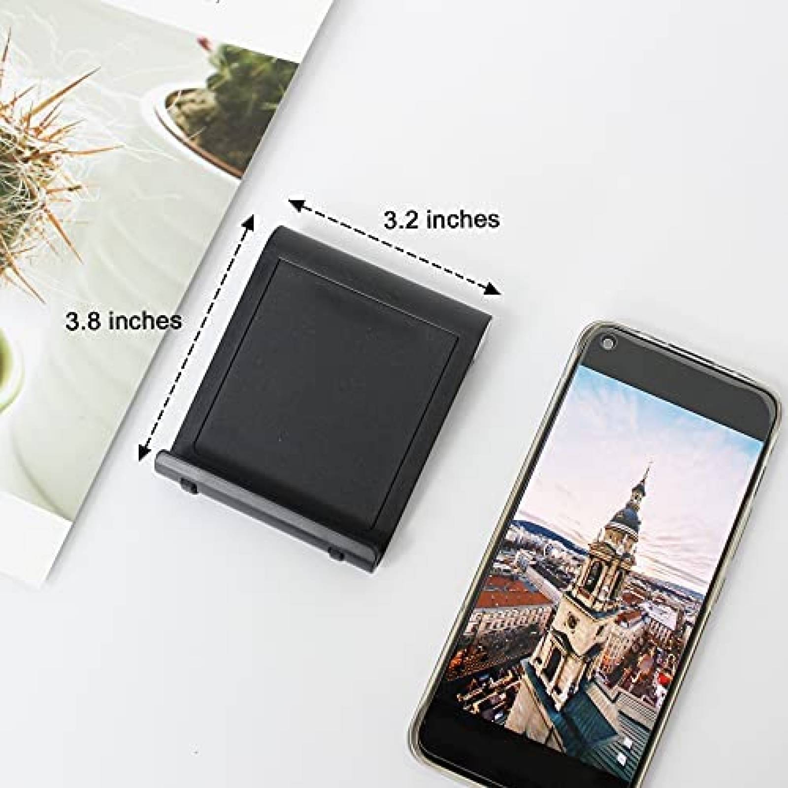 Soporte de telefono Mayten plegable universal -Negro