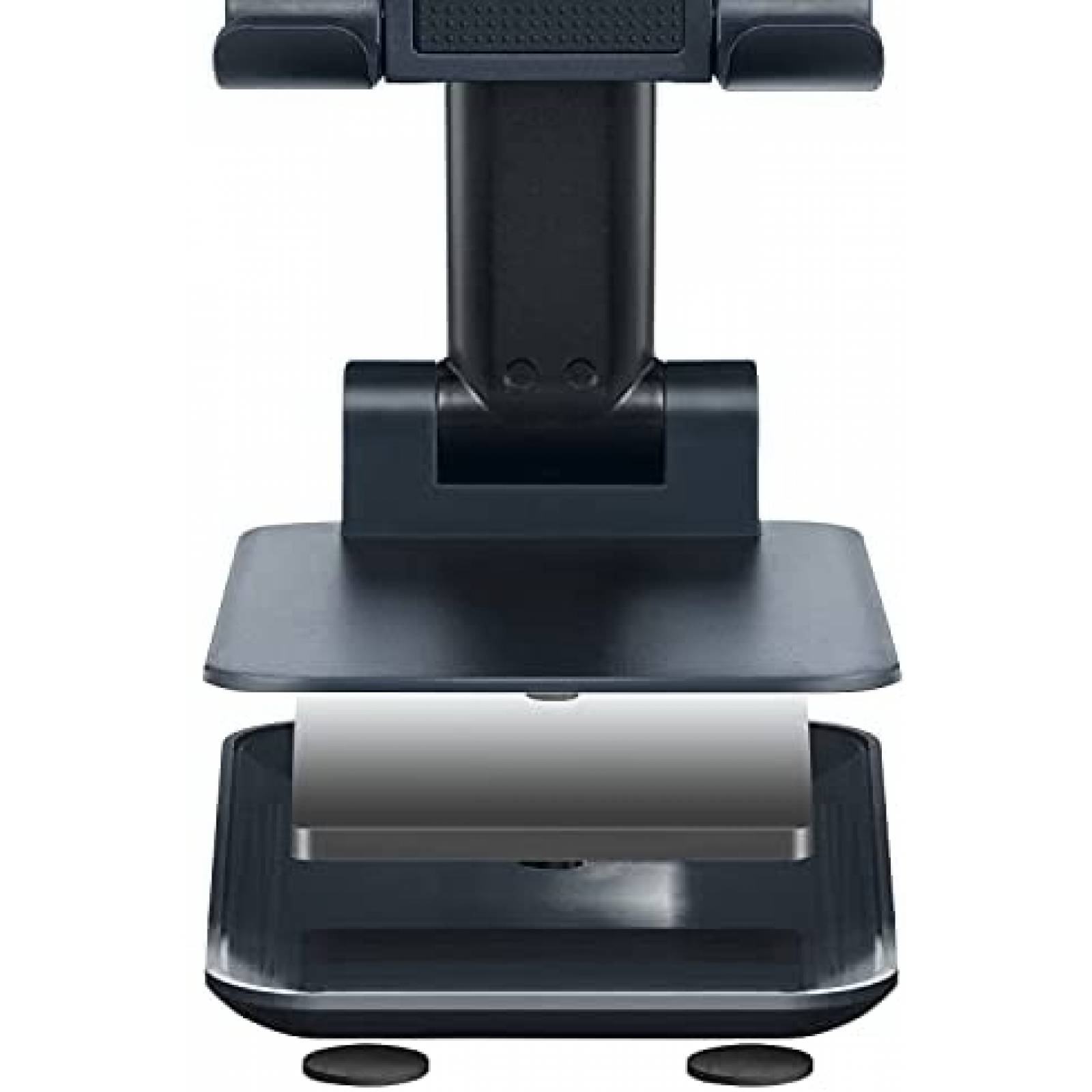 Stand para telefono PEPPER JOBS plegable de silicon -Negro