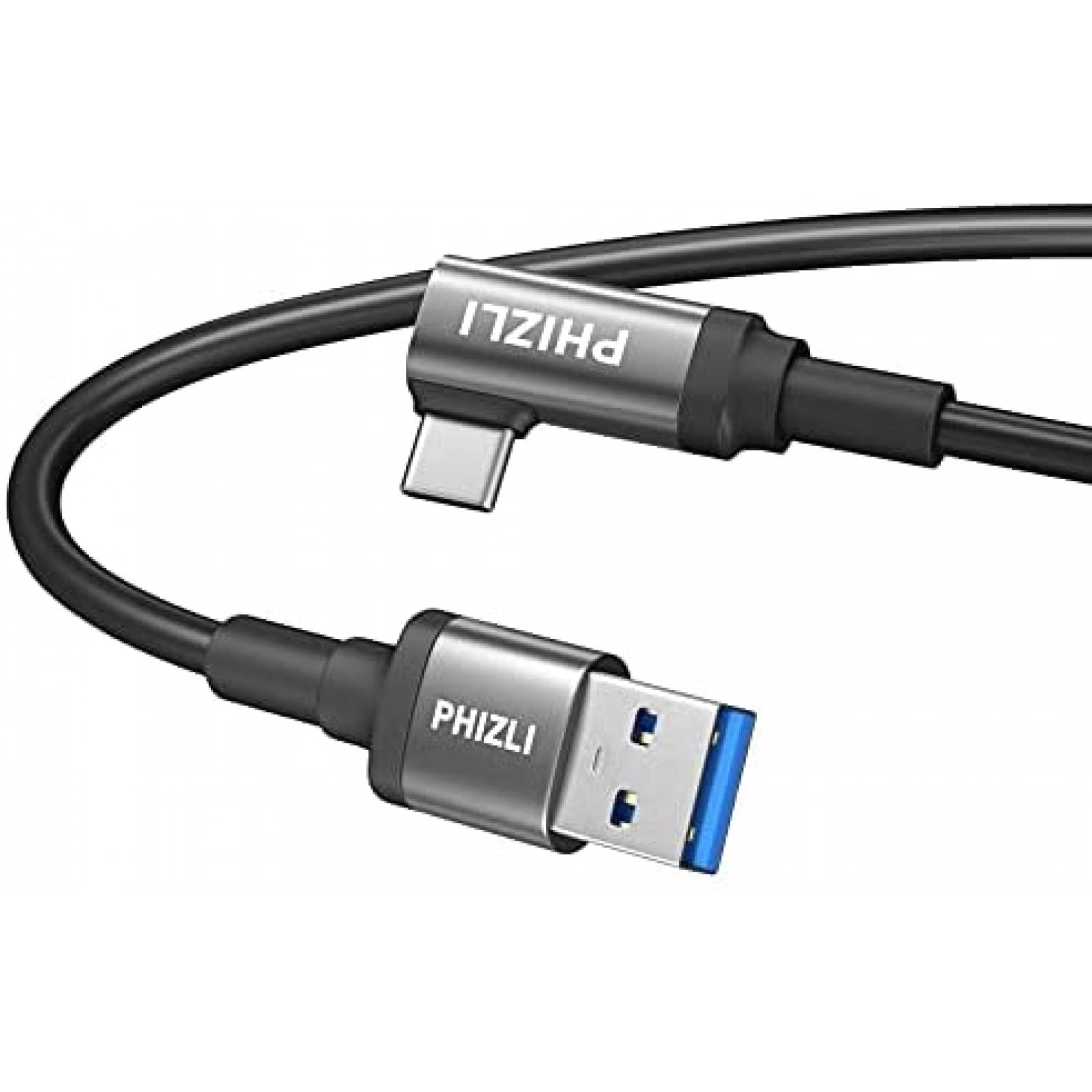 Cable USB c para oculus quest 2 Phizli 16ft -Negro