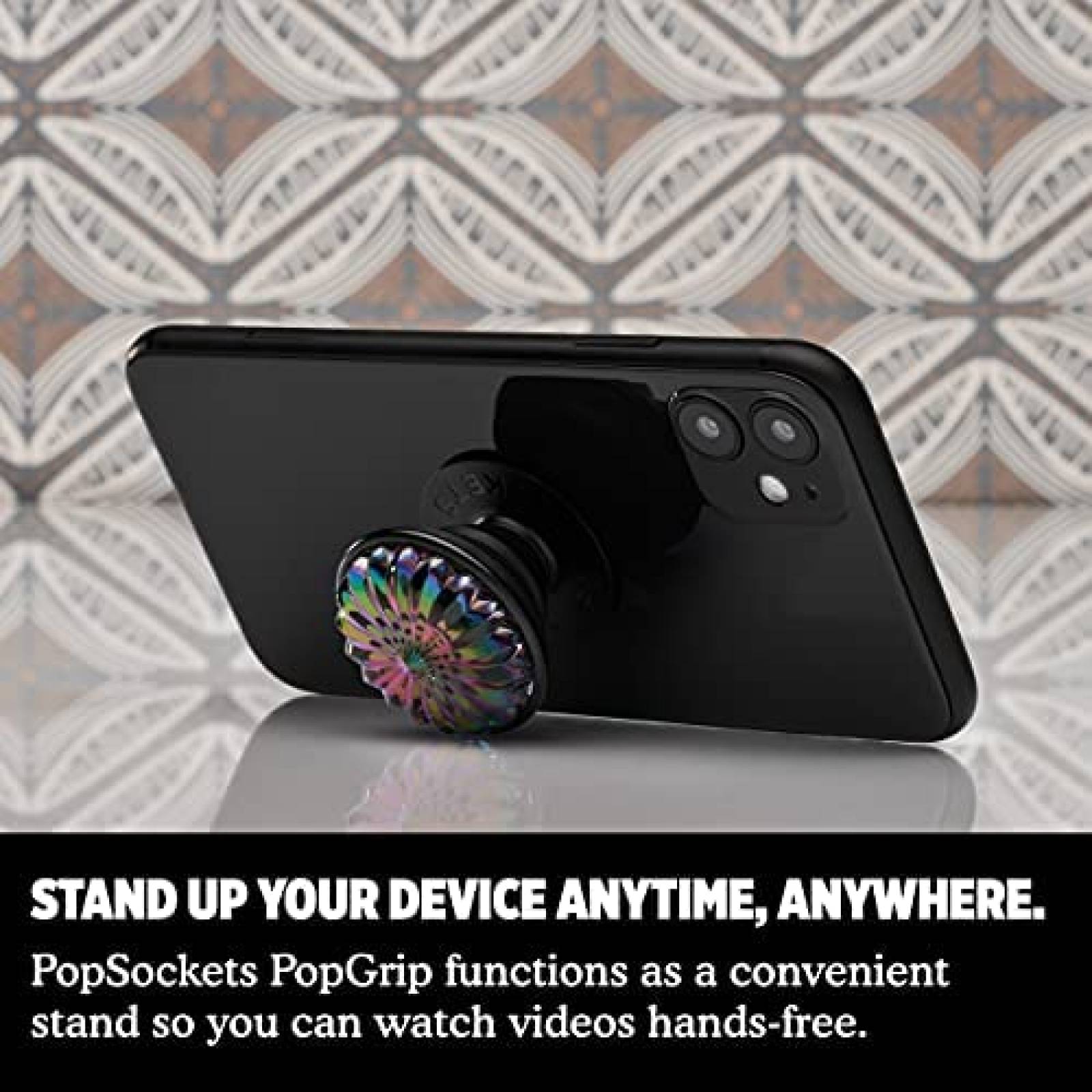 PopGrip PopSocket 805069 Arcoiris Facil de usar -Azul