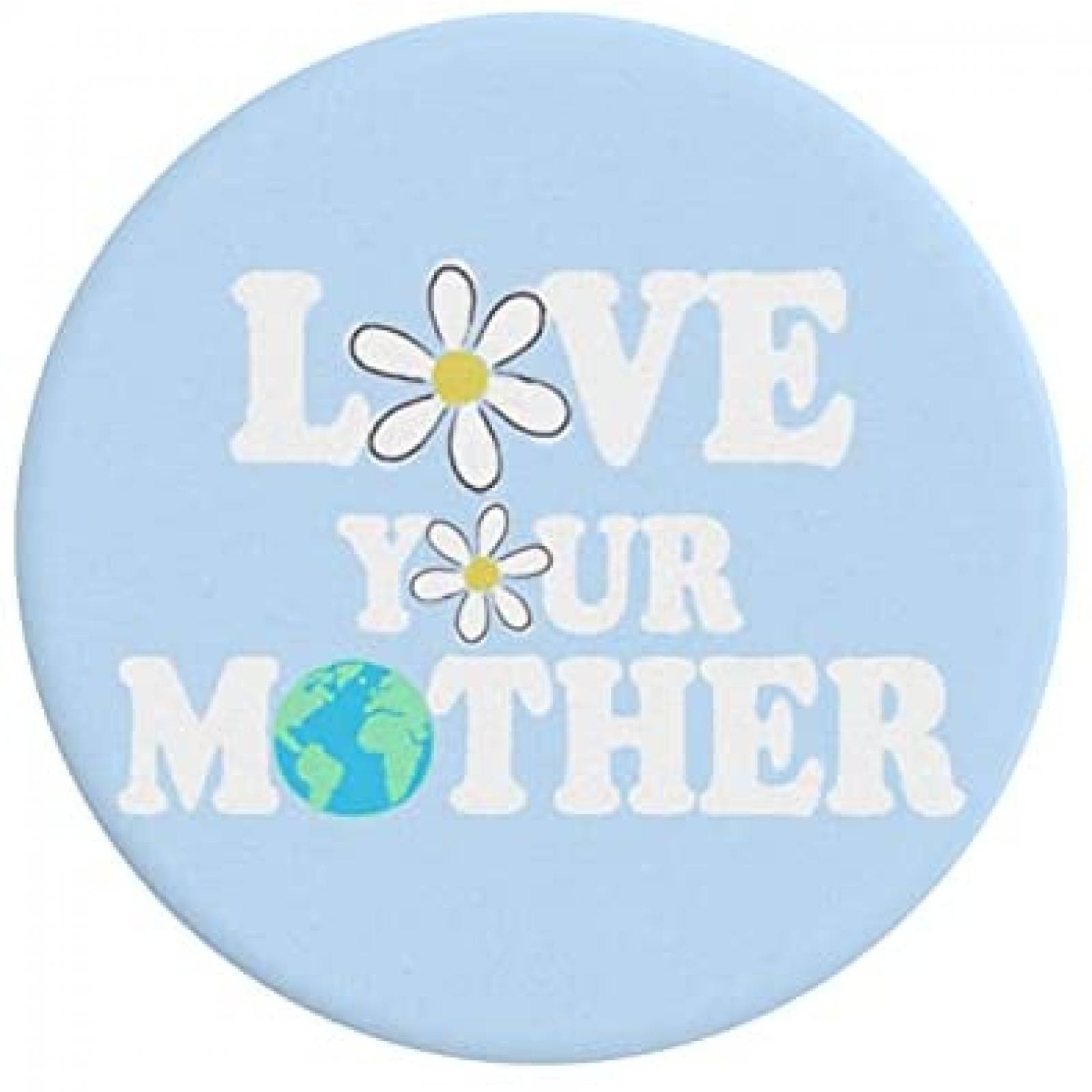 Agarre de Celular PopSockets PopGrip Love Your Mother -Azul