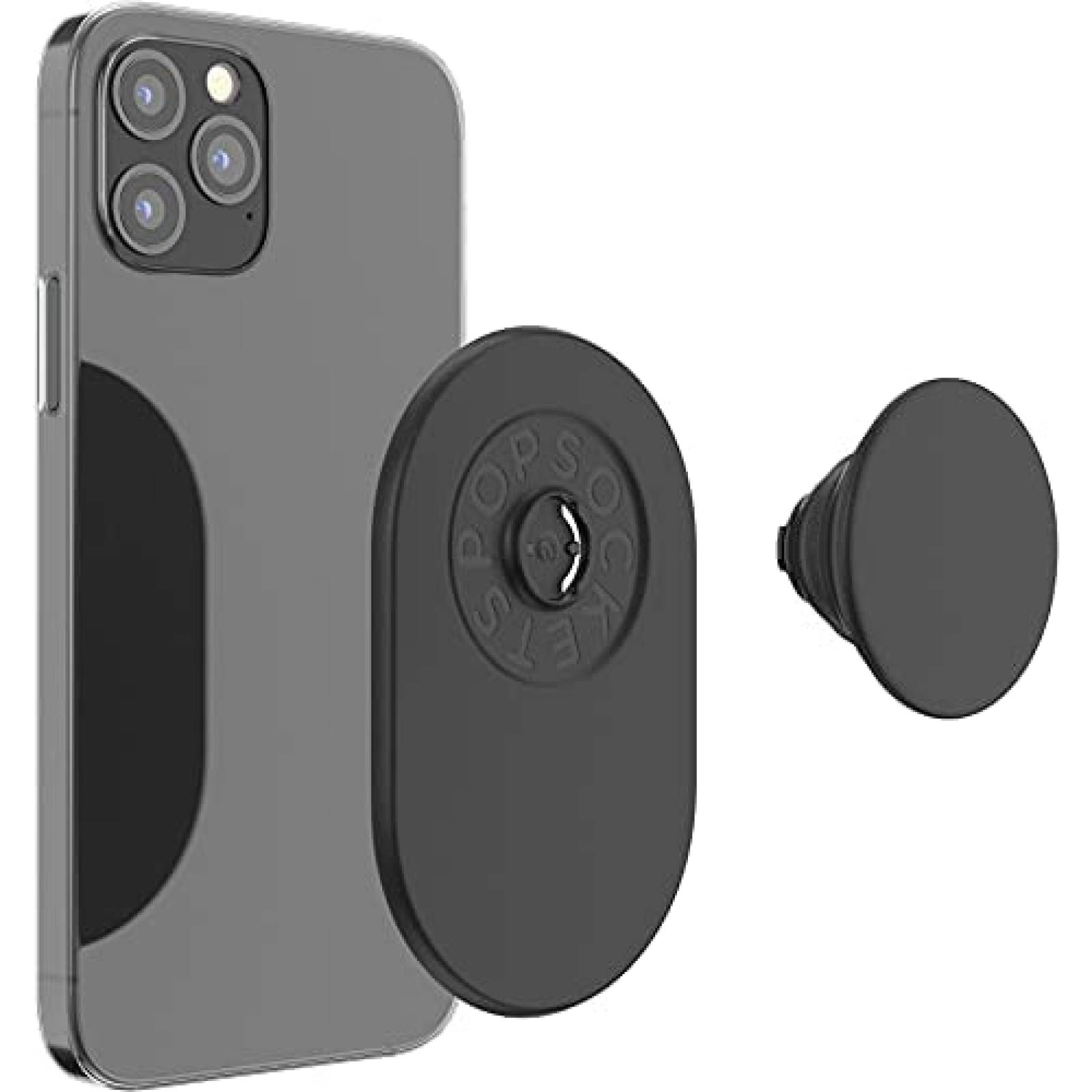 Soporte de Agarre para Celular PopSockets Magnetico -Negro