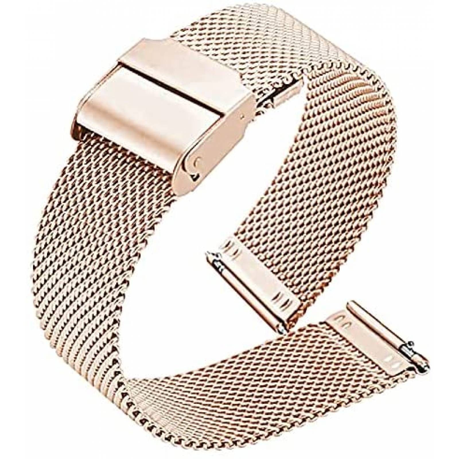 Correa de Acero Qunions para Reloj Wyze 47/1.732'' -Negro