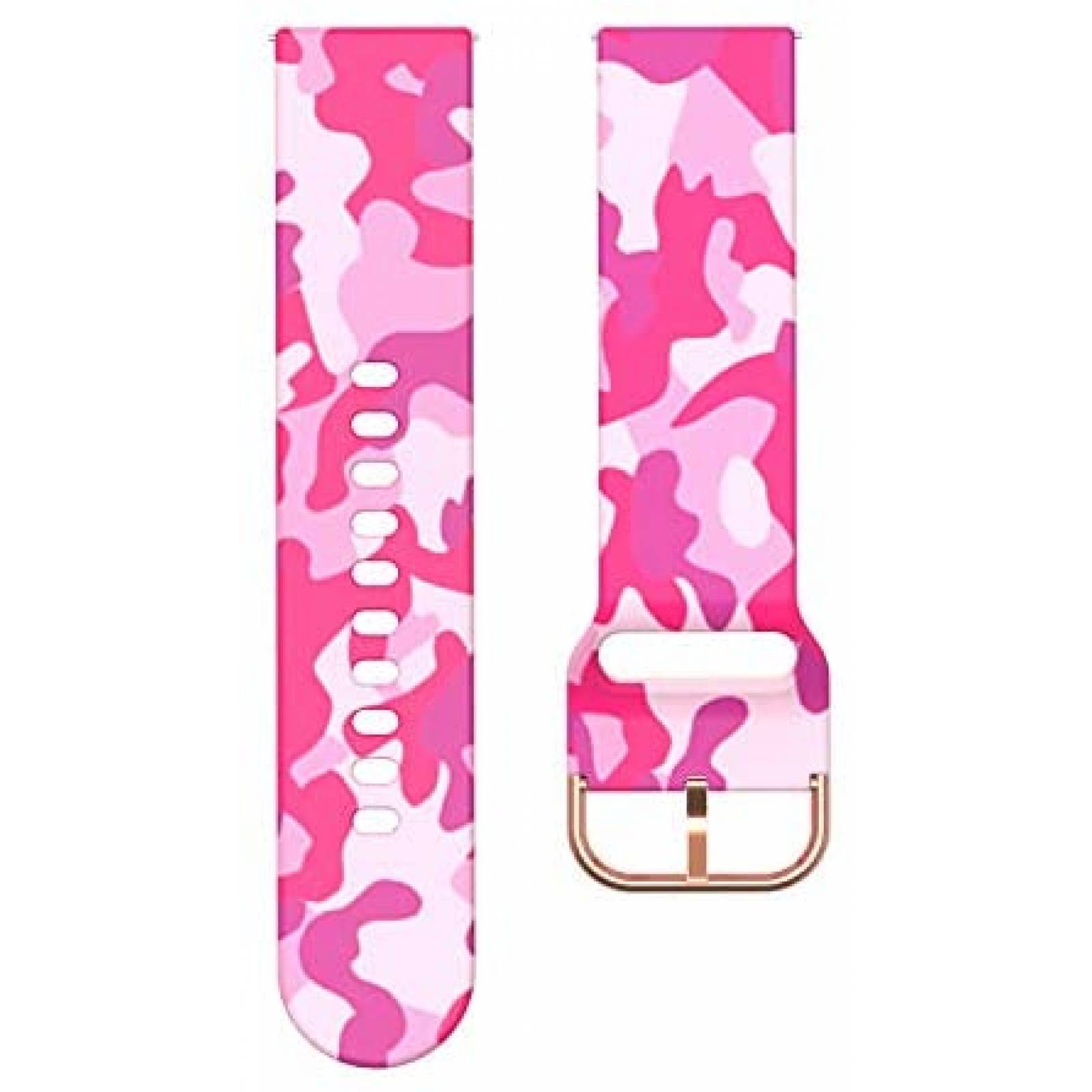 Correa smartwatch RuanTech Willful Silicon Unisex -Rosa