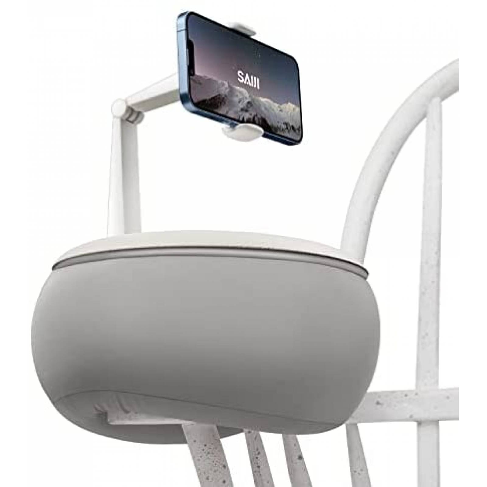 Soporte con Almohada SAIJI para Celular de 4.7-7'' -Gris