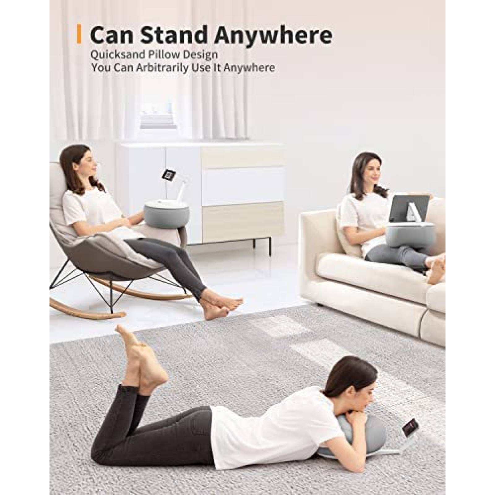 Soporte con Almohada SAIJI para Celular de 4.7-7'' -Gris