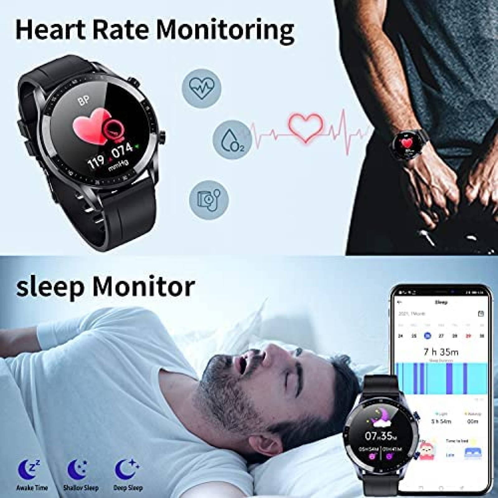 Smartwatch compatible con ios y android hot sale