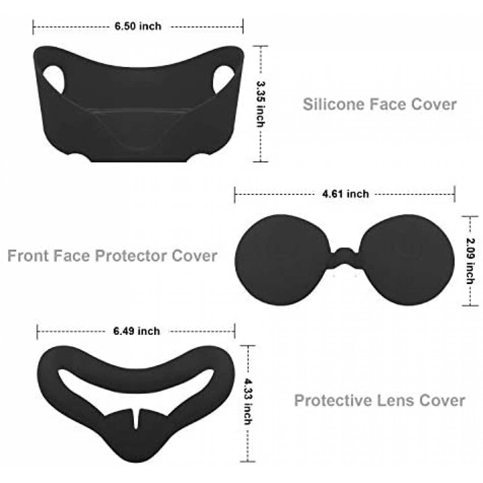 Juego de fundas TAACOO VR para auriculares Oculus Quest 2