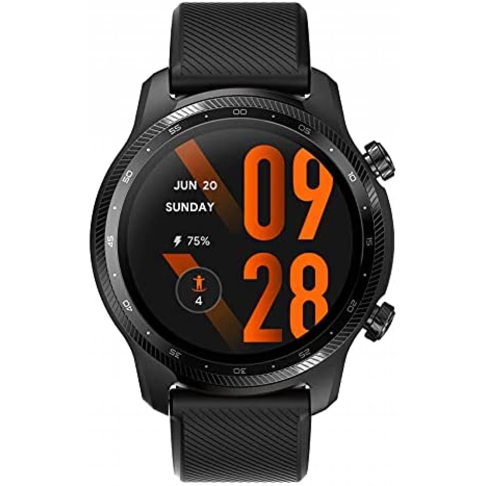 Smartwatch Ticwatch Pro 3 Ultra GPS Hombre Microfono -Negro