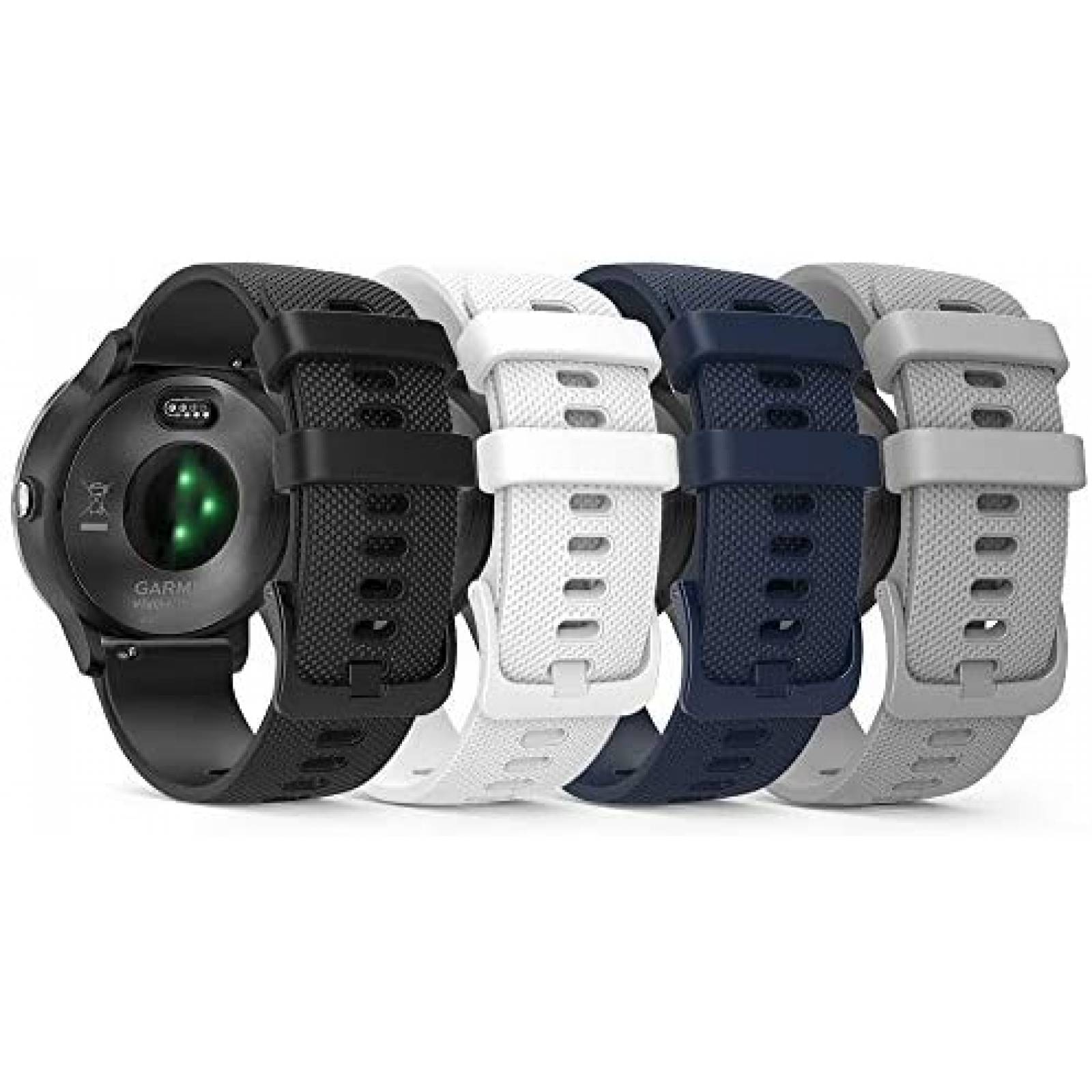 Correas TUSITA 4pzas de Silicona para Reloj Inteligente