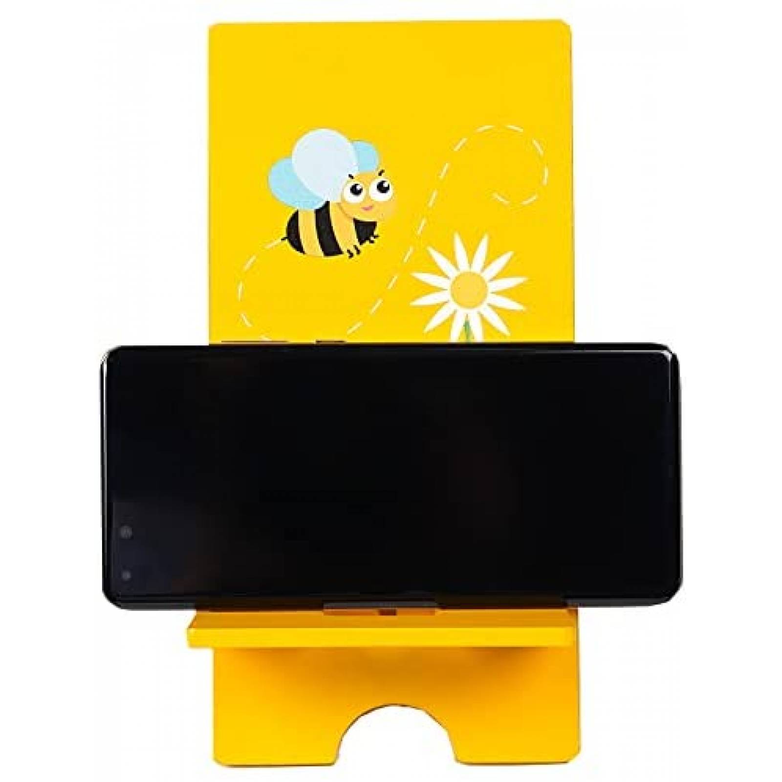 Soporte VANGOO Bee Happy De Madera Para Celular 4'' a 8''