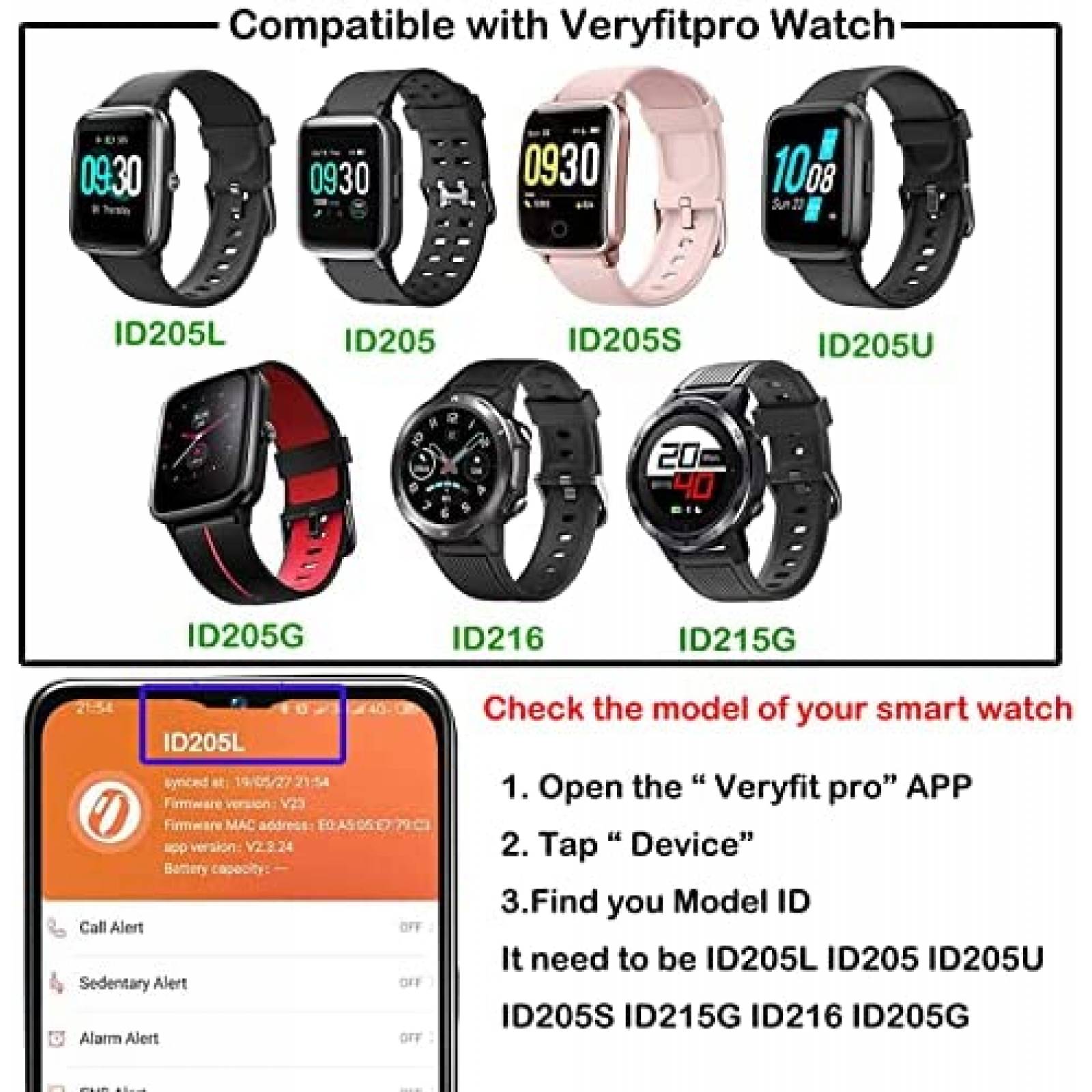 Correa para Veryfitpro ViCRiOR Leopardo de silicon -Rosa