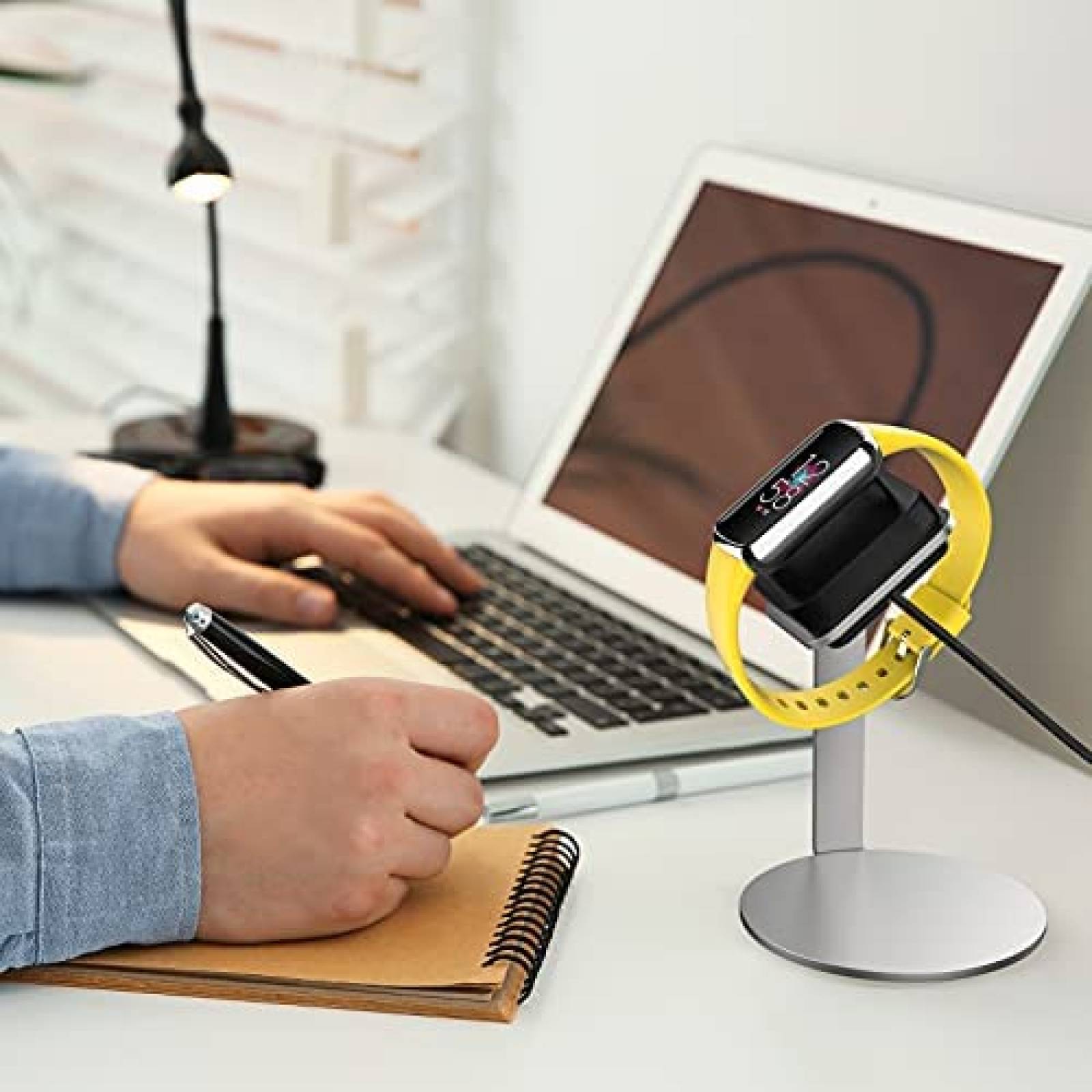 Cargador smartwatch Voakod Fitbit Luxe Compatible Aluminio