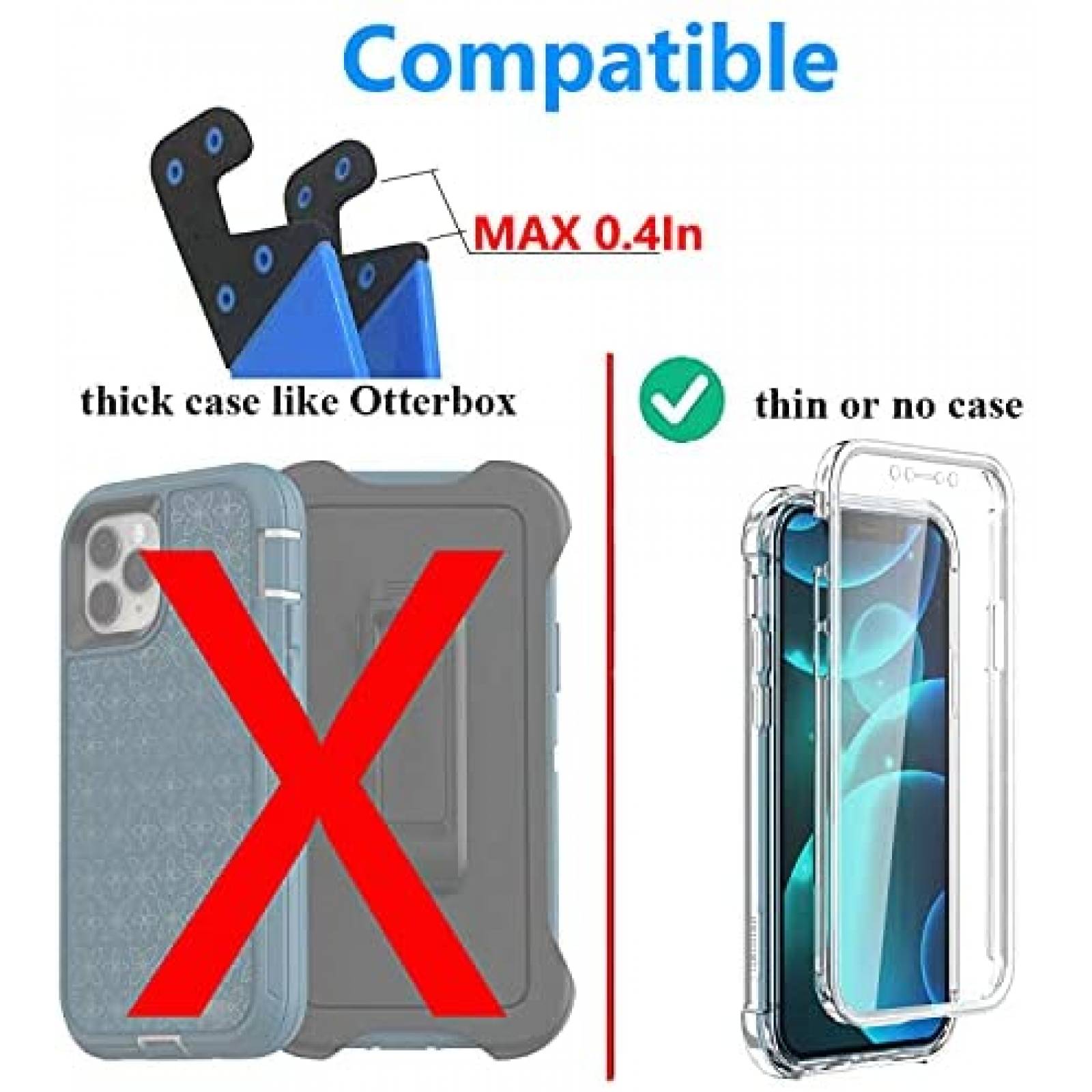 Soporte para celular VOVIGGOL 8 unidades portatil plegable