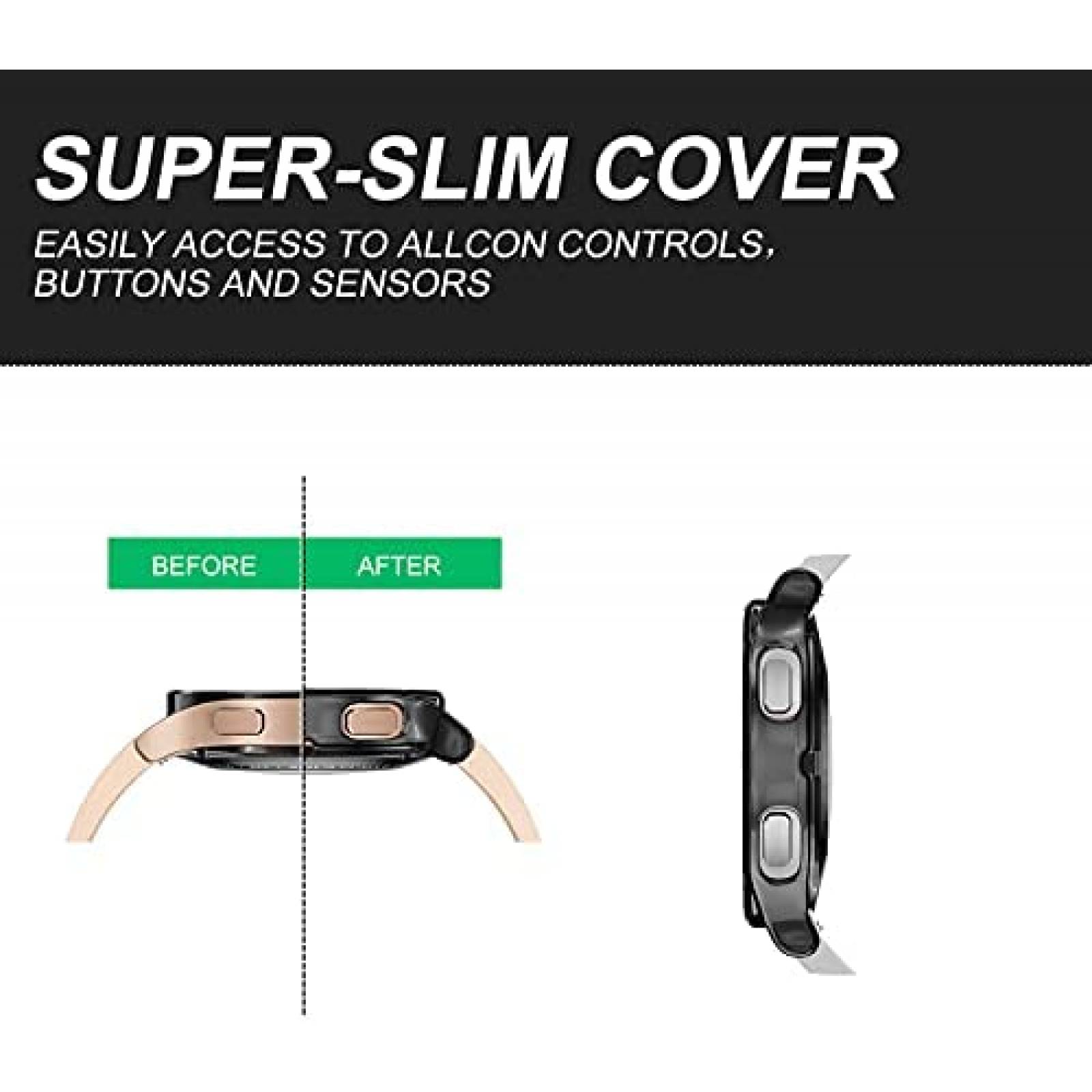 Marco Protector Wiki VALLEY para Samsung Galaxy Watch 4