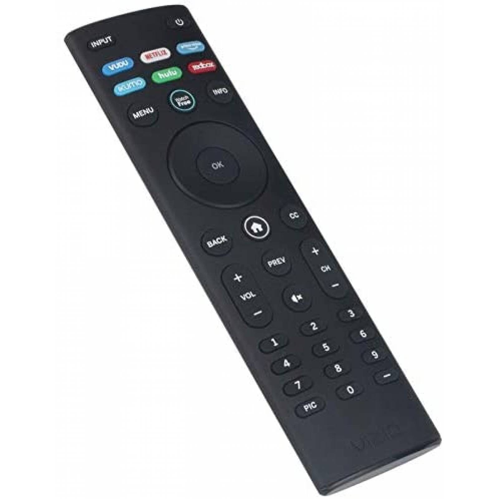Control Remoto AIDITIYMI XRT140 para TV Vizio Serie V -Negro