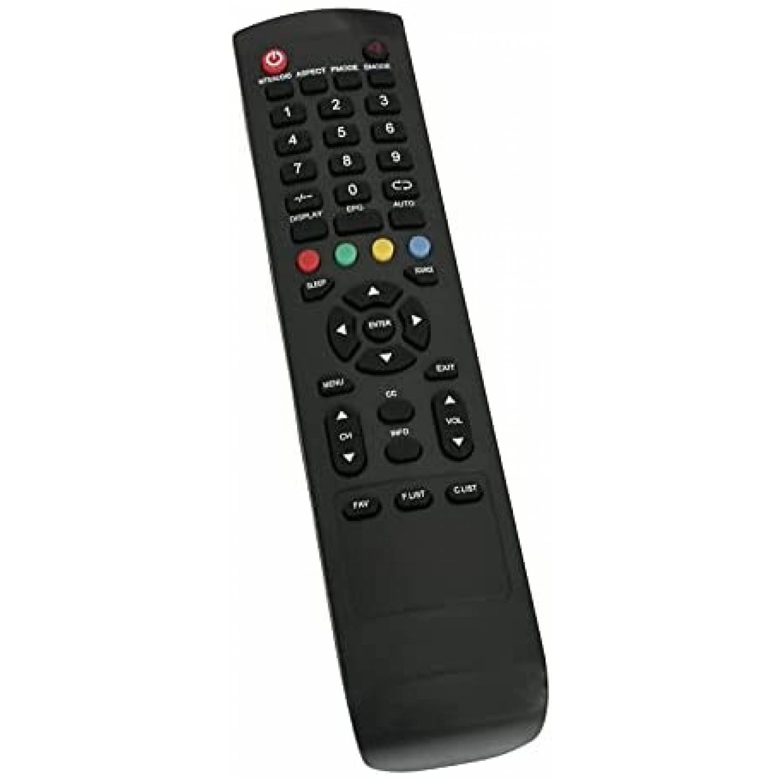 Control Remoto AULCMEET para Furrion TV FEFS50T9A -Negro