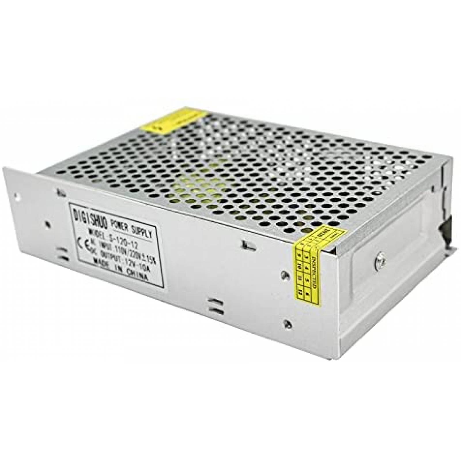 Adaptador de fuente de alimentacion DIGISHUO DC 12V 10A 120W