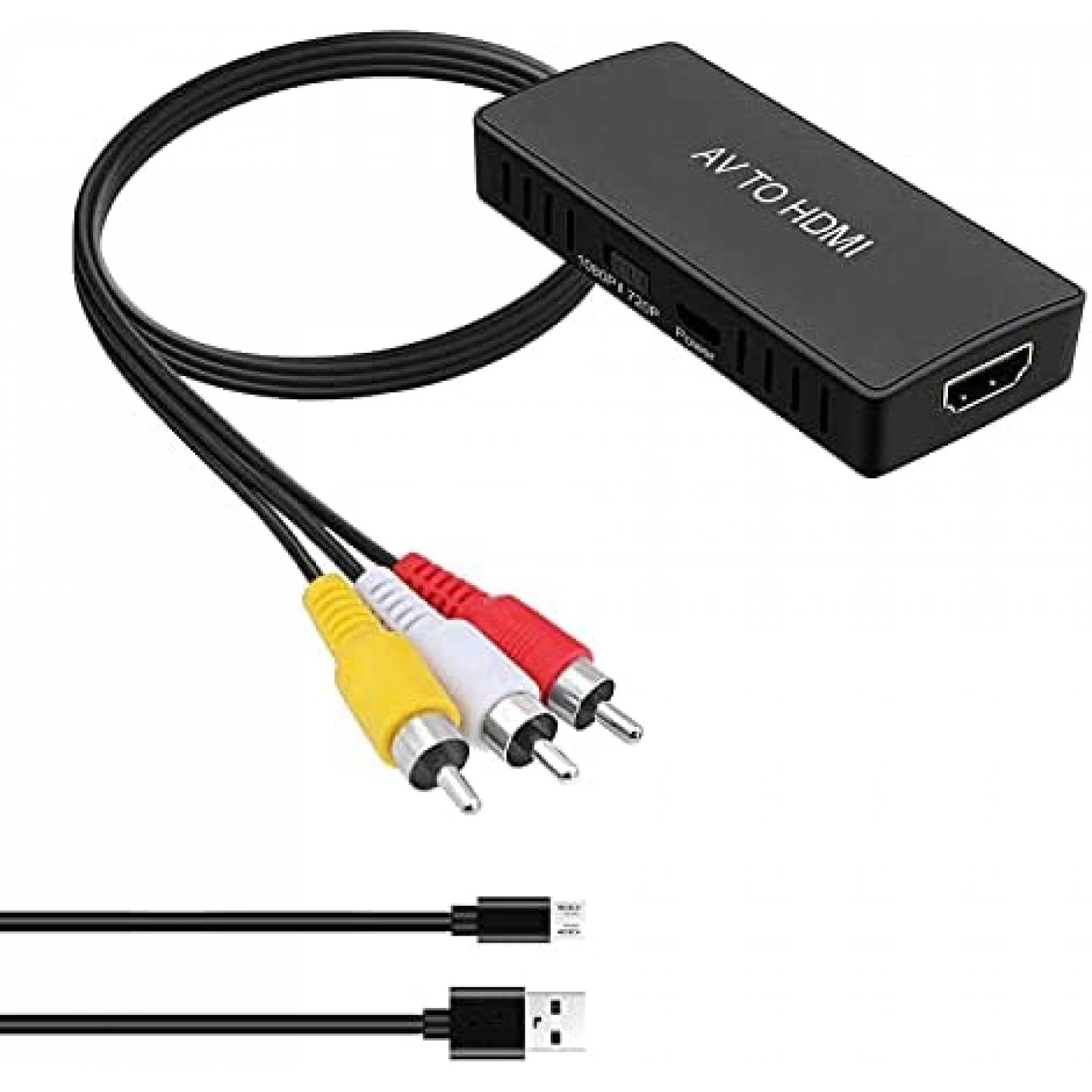 Convertidor rca discount a hdmi mitzu